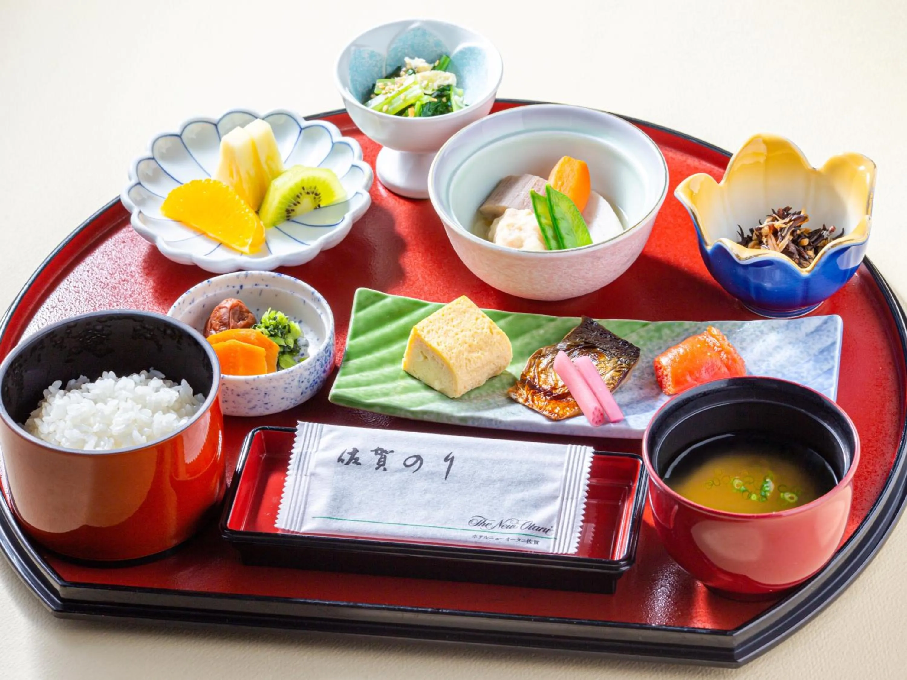Food in Hotel New Otani Saga