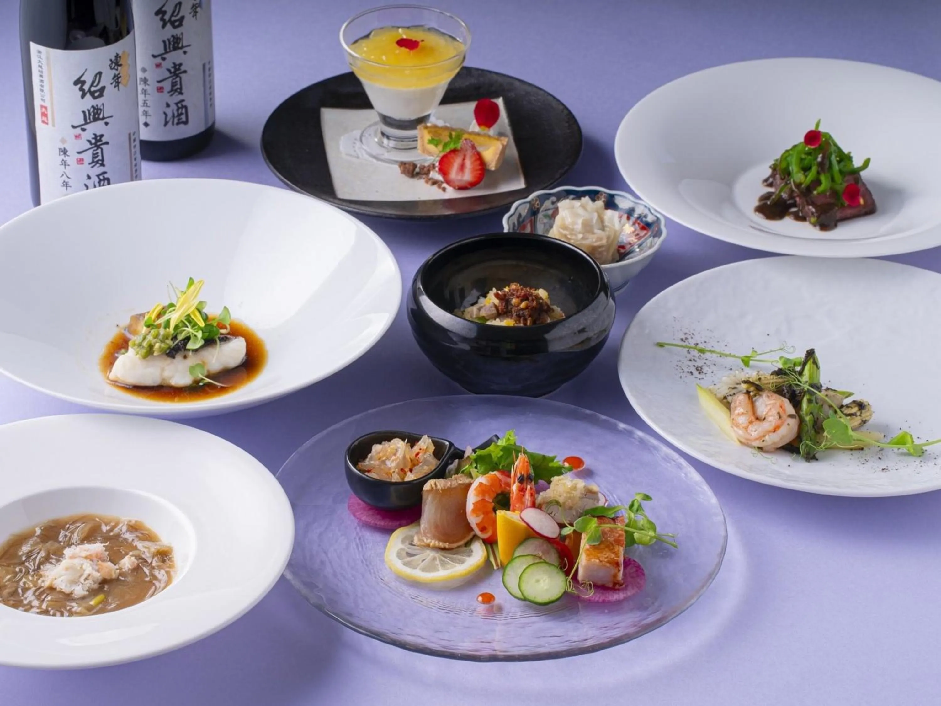 Food in Hotel New Otani Saga