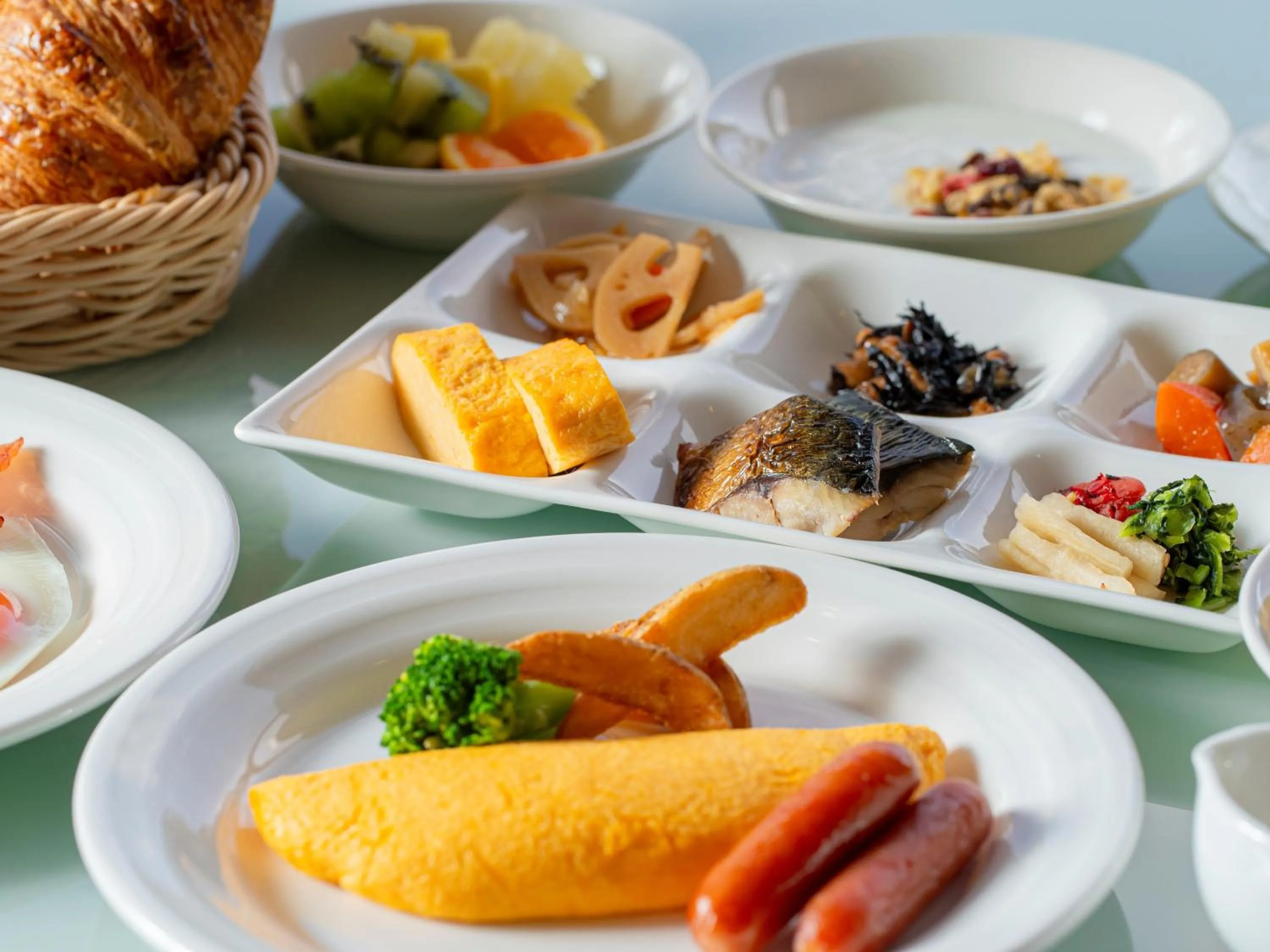 Food in Hotel New Otani Saga