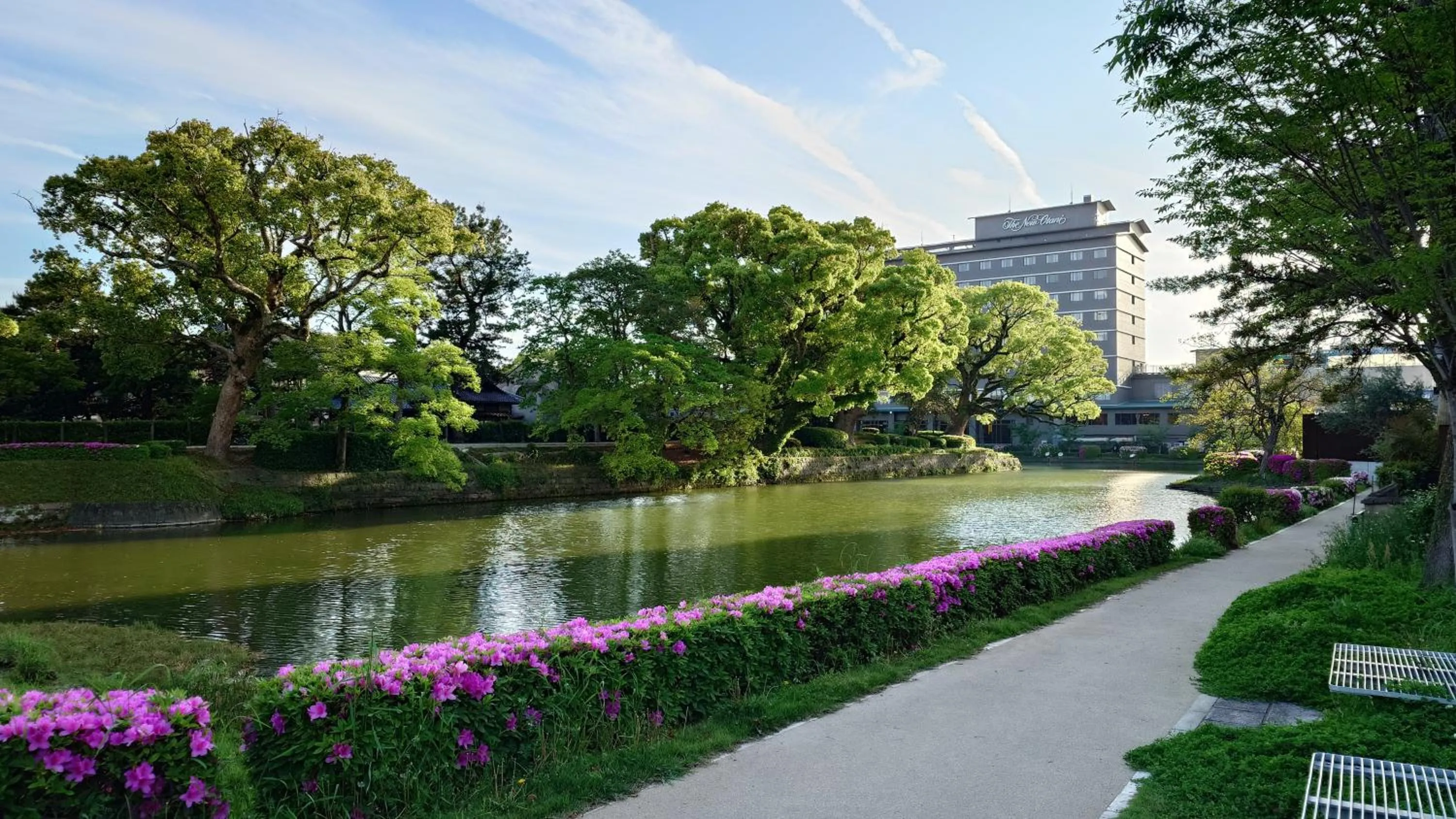 Natural landscape in Hotel New Otani Saga