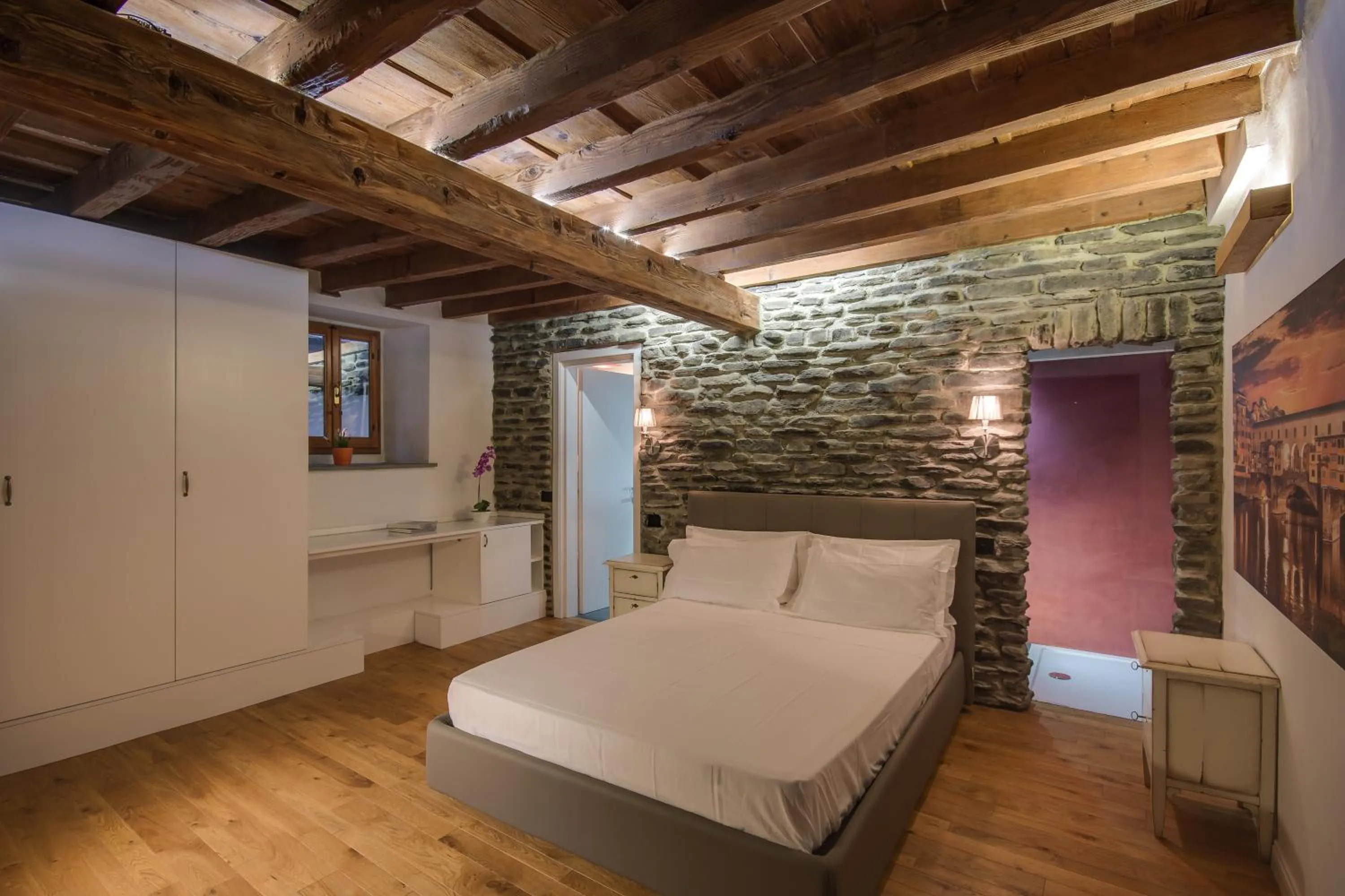 Bedroom, Bed in Residenza d'epoca Borgo Albizi