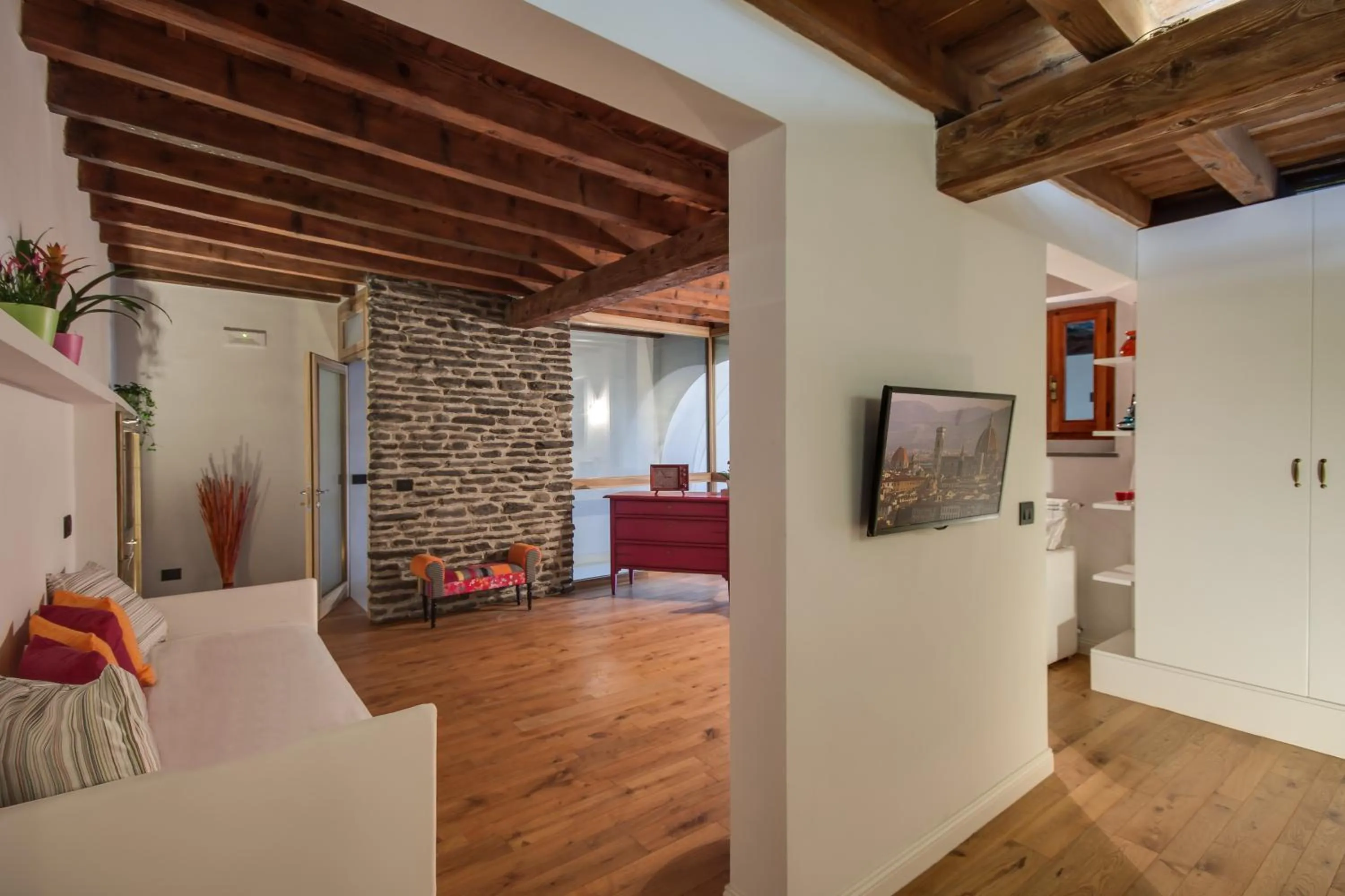 Living room in Residenza d'epoca Borgo Albizi
