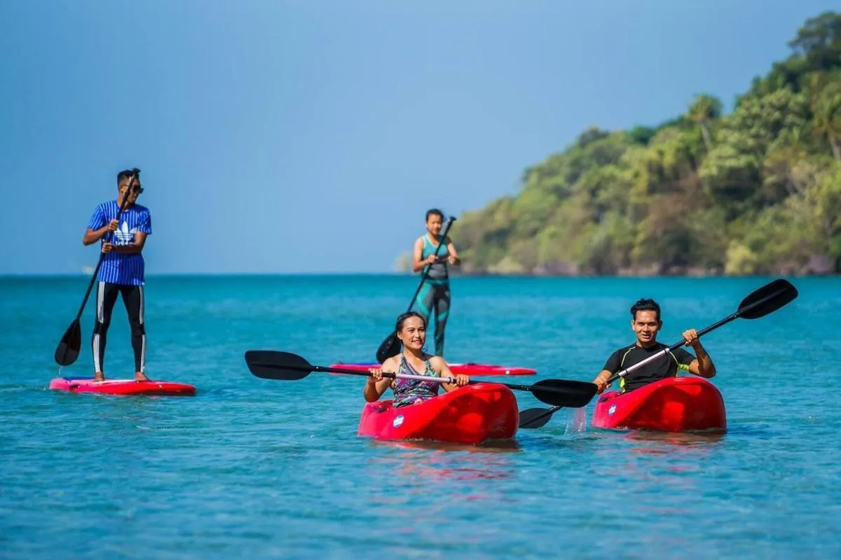 Floor plan in Ocean Grove Pool Villa - Koh Chang