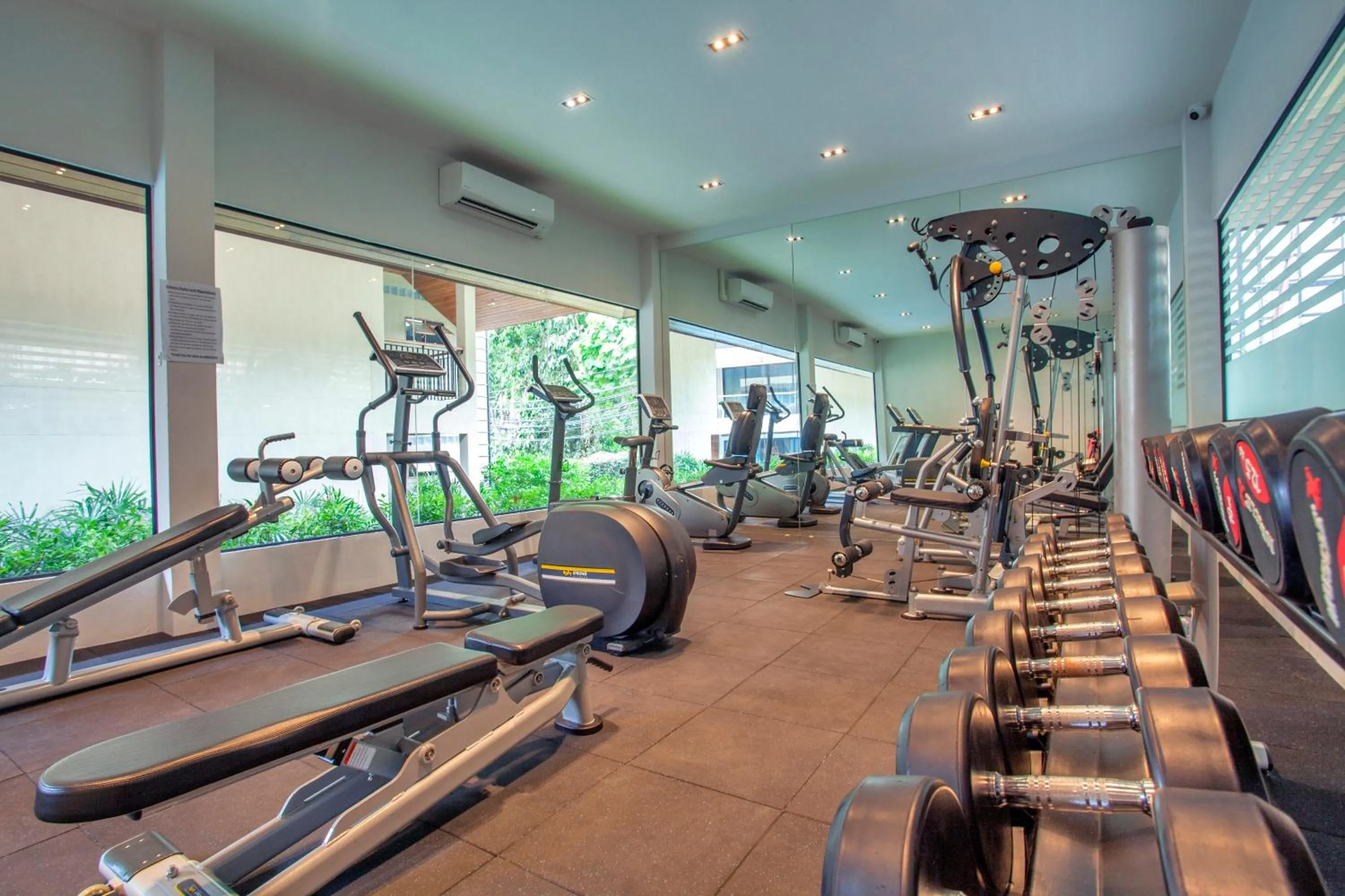 Fitness centre/facilities in AKIRA Lipe Resort