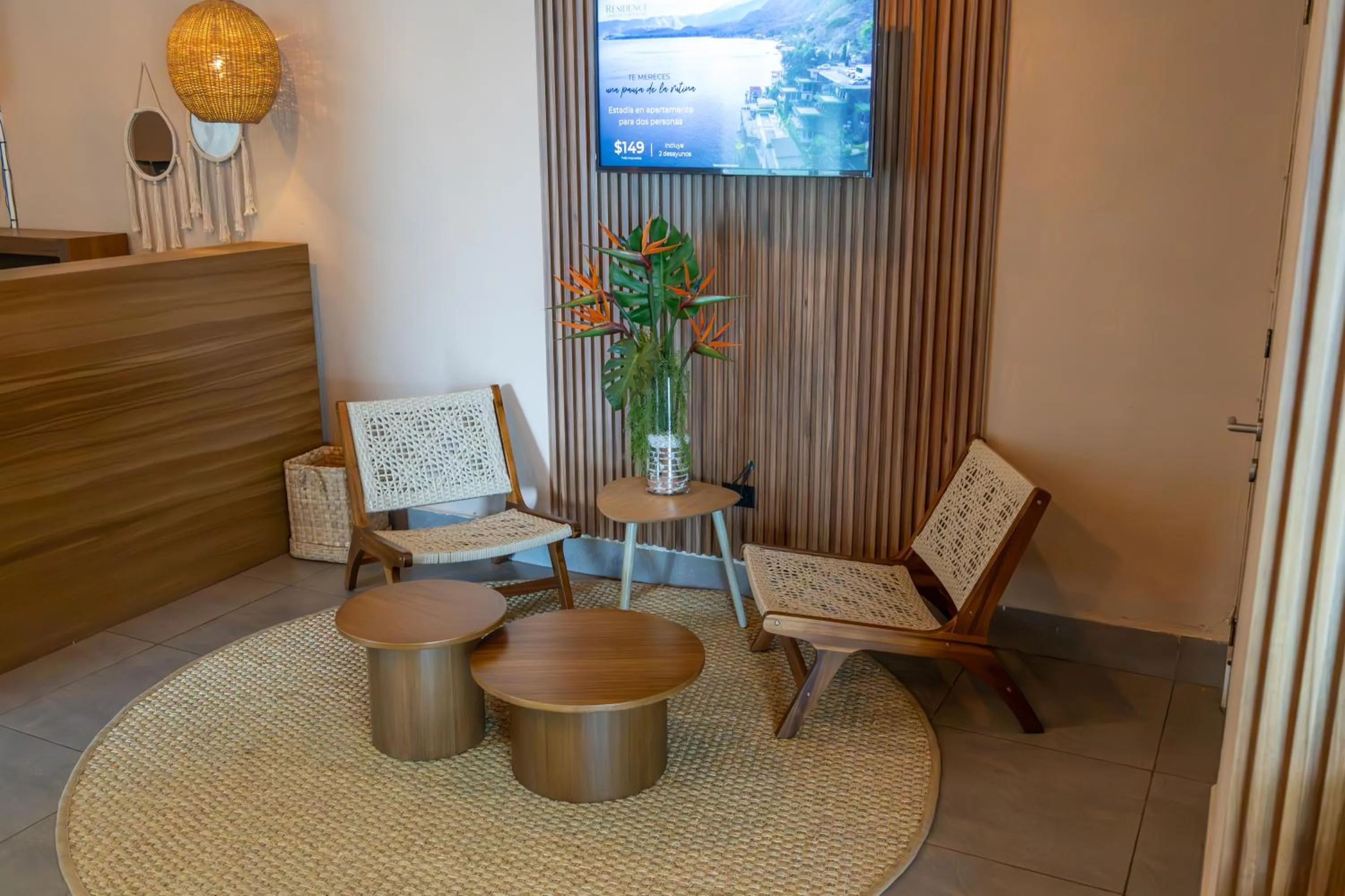 Lobby or reception in Cardedeu Residence Lago de Coatepeque