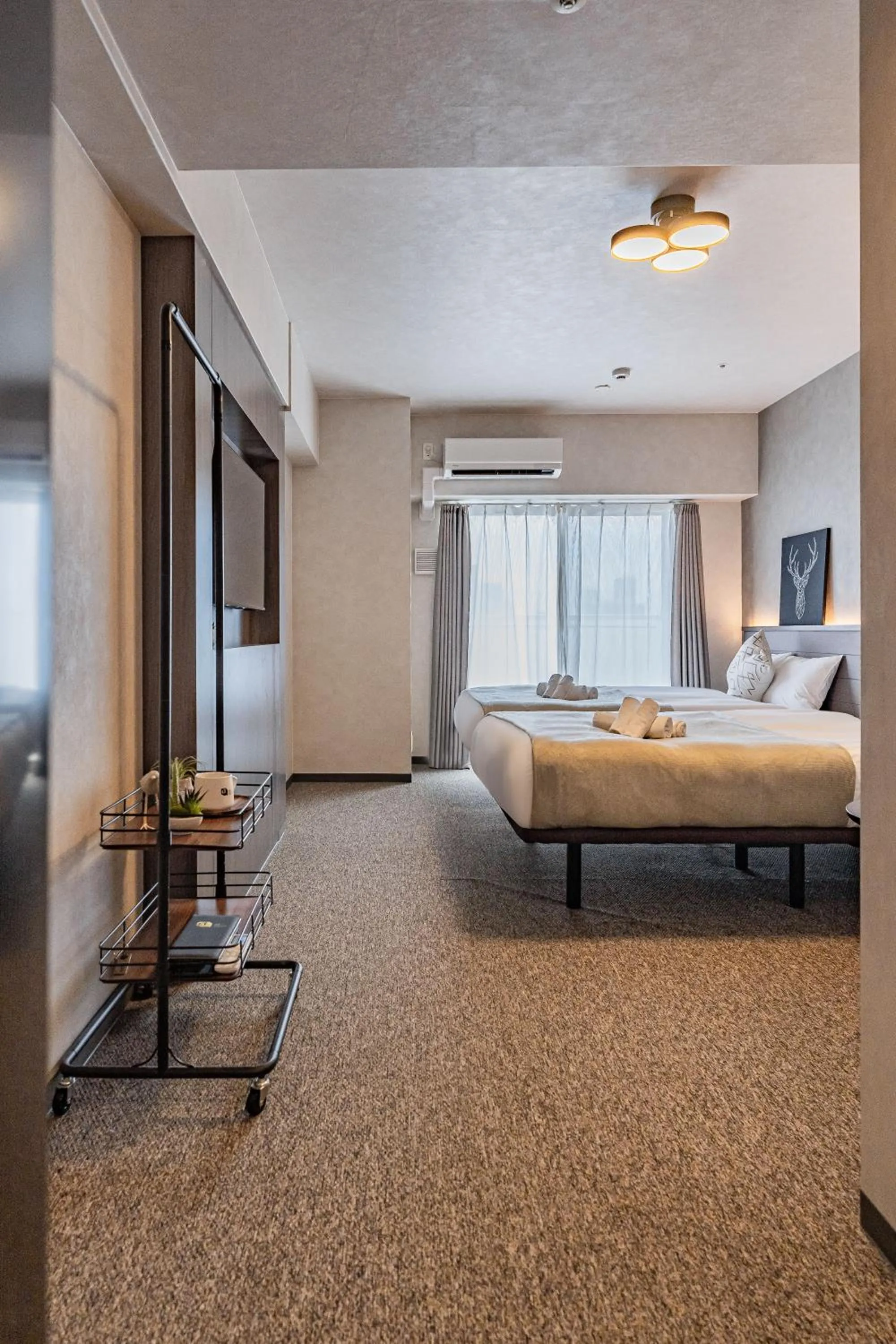 Photo of the whole room, Bed in Apartment Hotel 11 Shinsaibashi 2