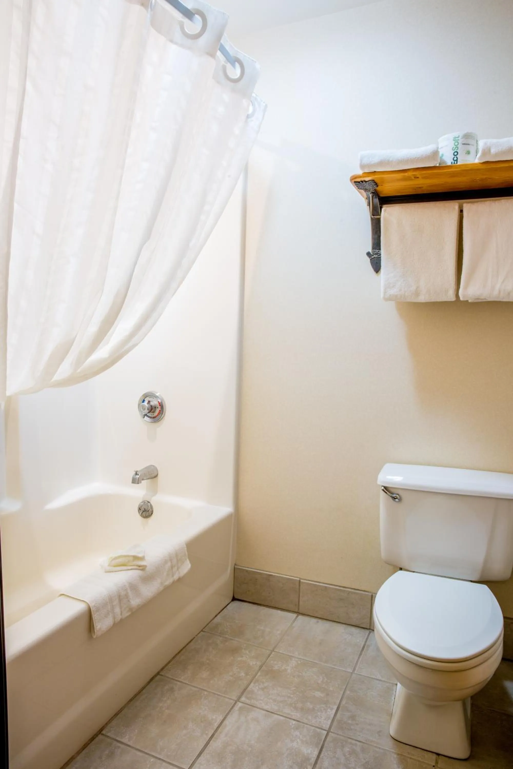 Shower in Lodge at Palmer Gulch