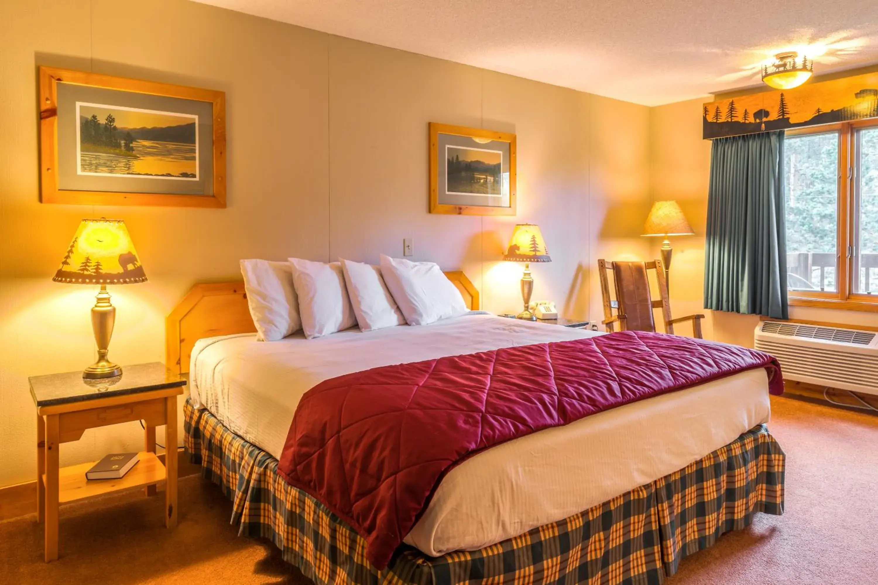 King Room with Balcony in Lodge at Palmer Gulch King Room with Balcony in Lodge at Palmer Gulch