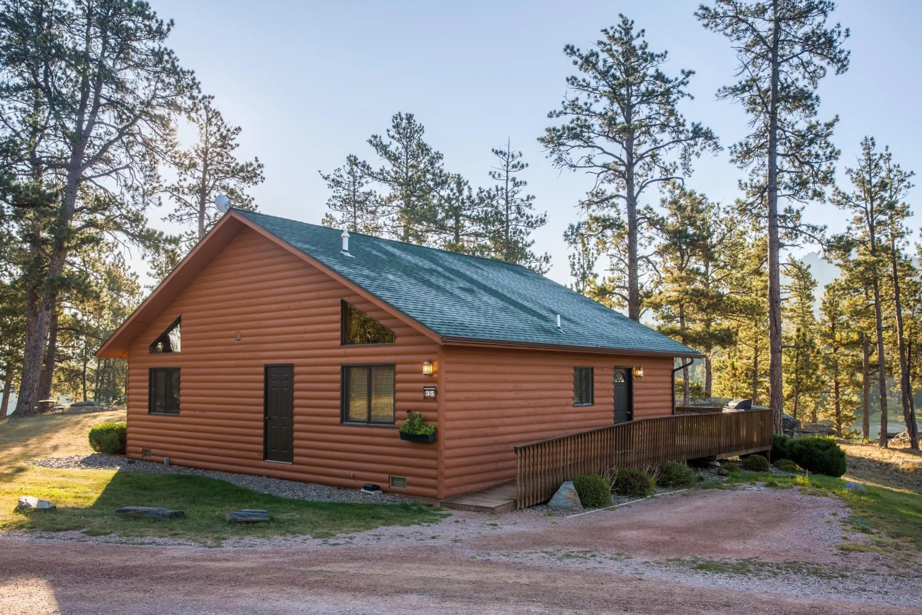 BBQ facilities in Lodge at Palmer Gulch