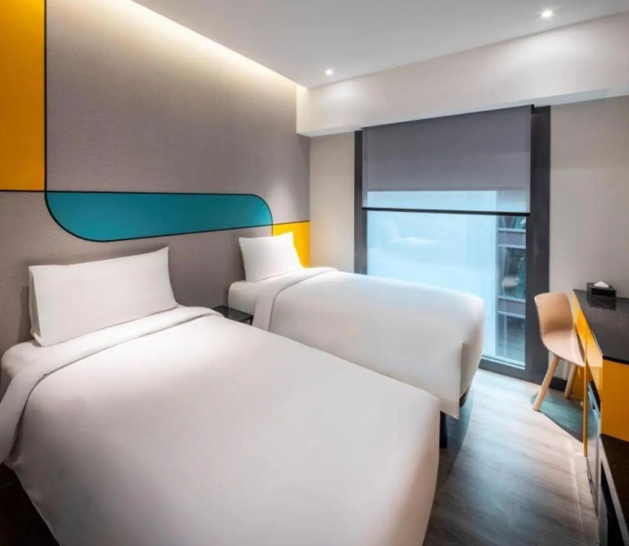 Bed in Hotel Mi Rochor