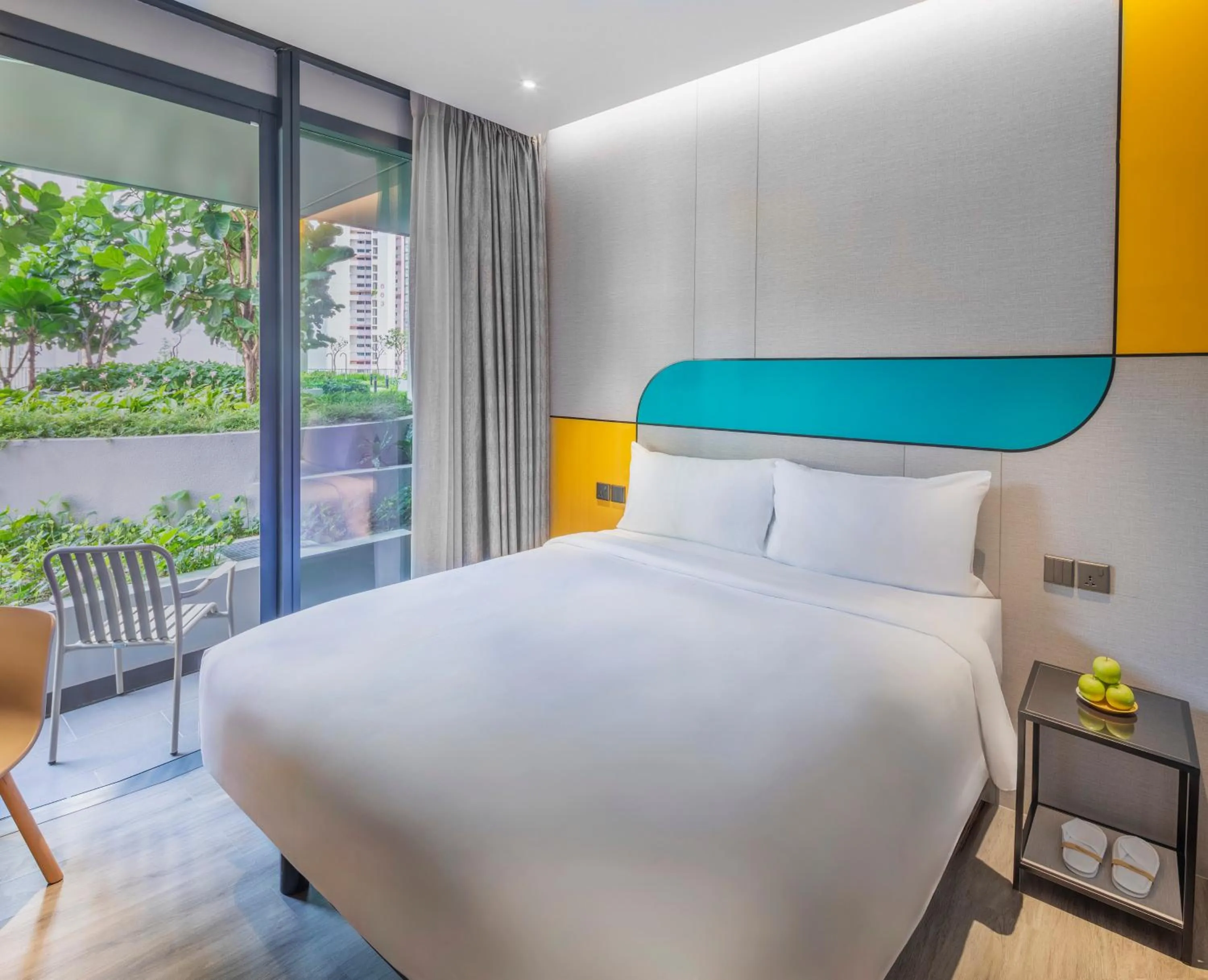 Bed in Hotel Mi Rochor