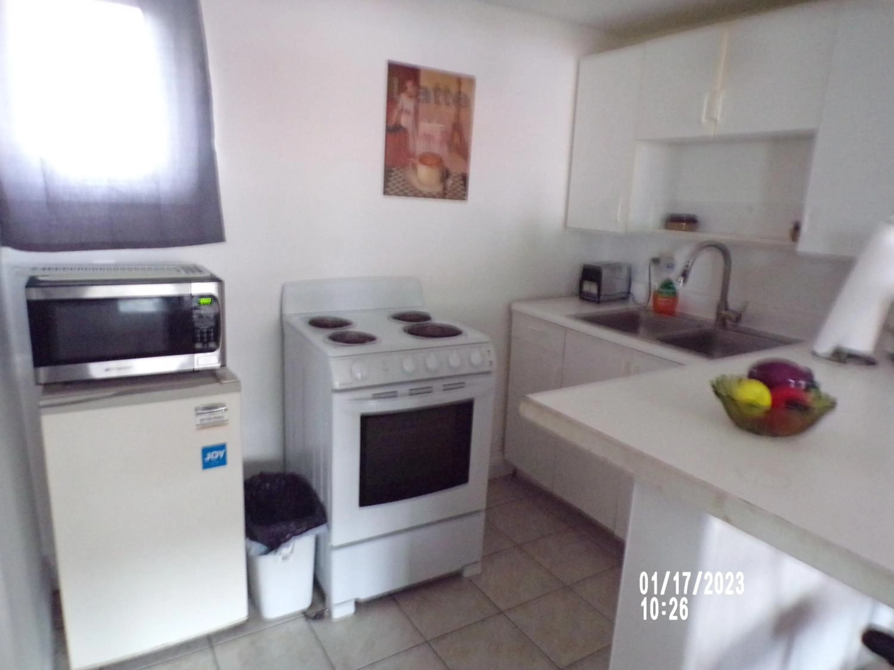 Kitchen or kitchenette in Longhouse Lodge Motel