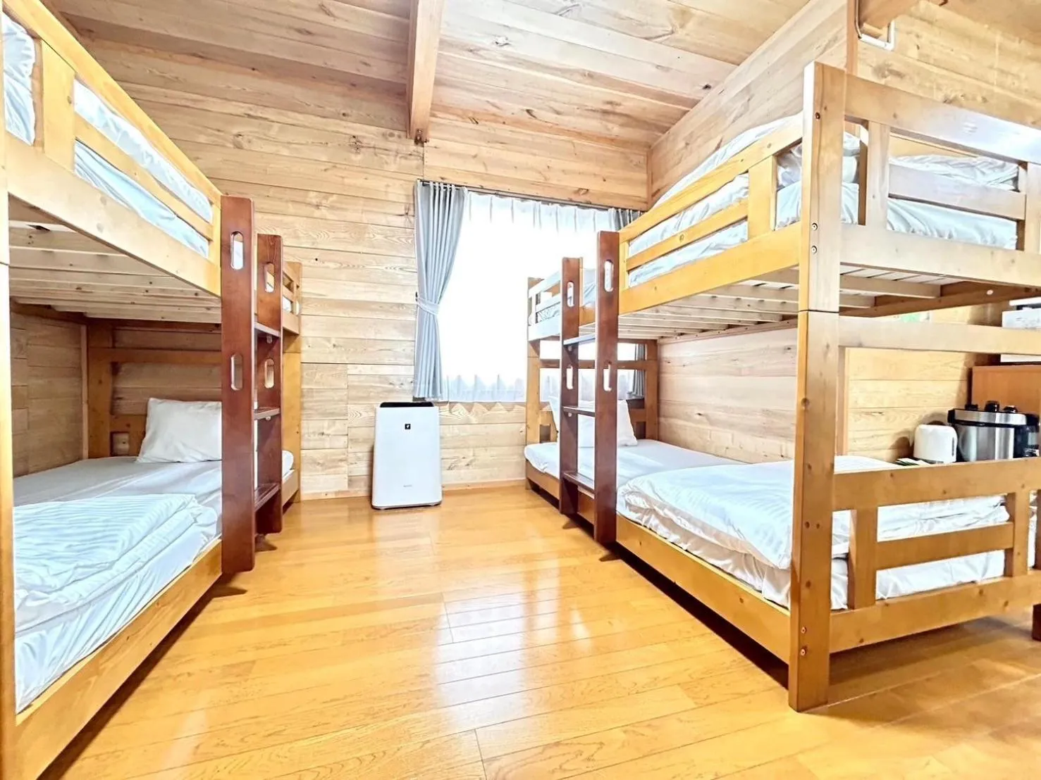 bunk bed, Bed in Furano Log House Farm Resort
