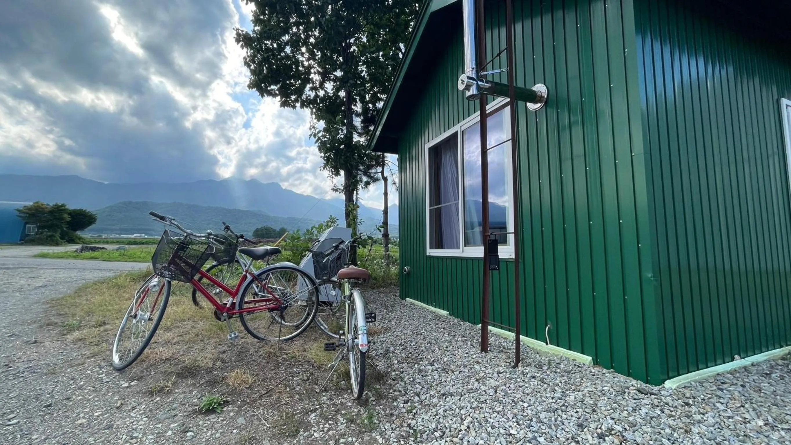 Cycling in Furano Log House Farm Resort