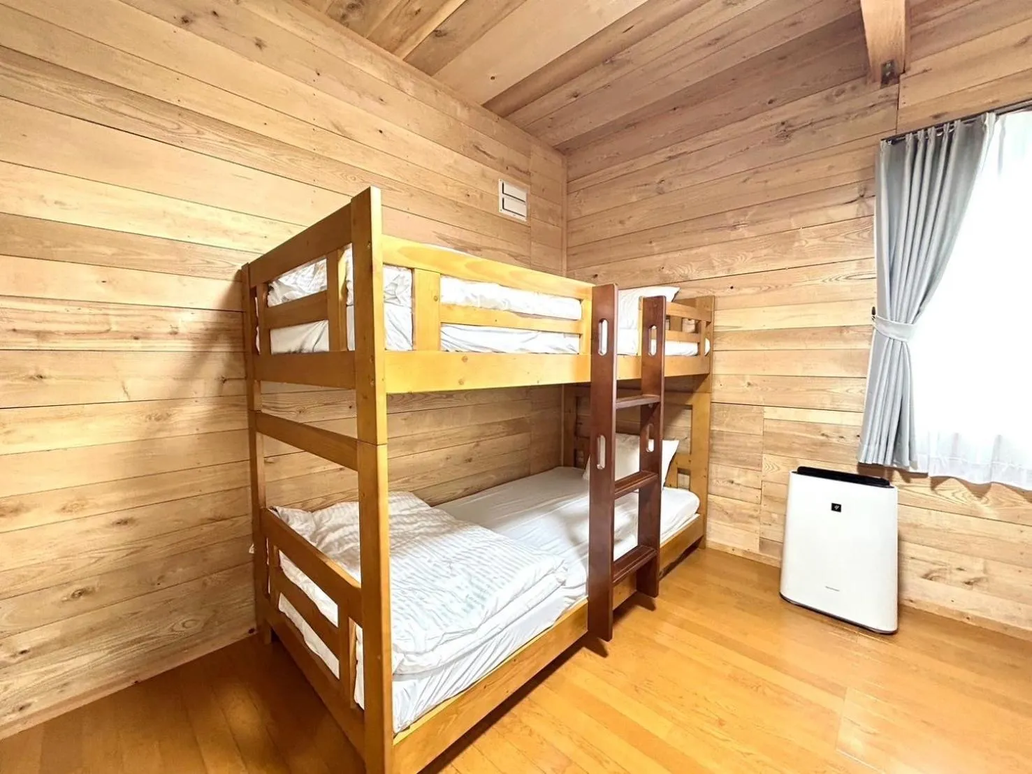 bunk bed, Bed in Furano Log House Farm Resort