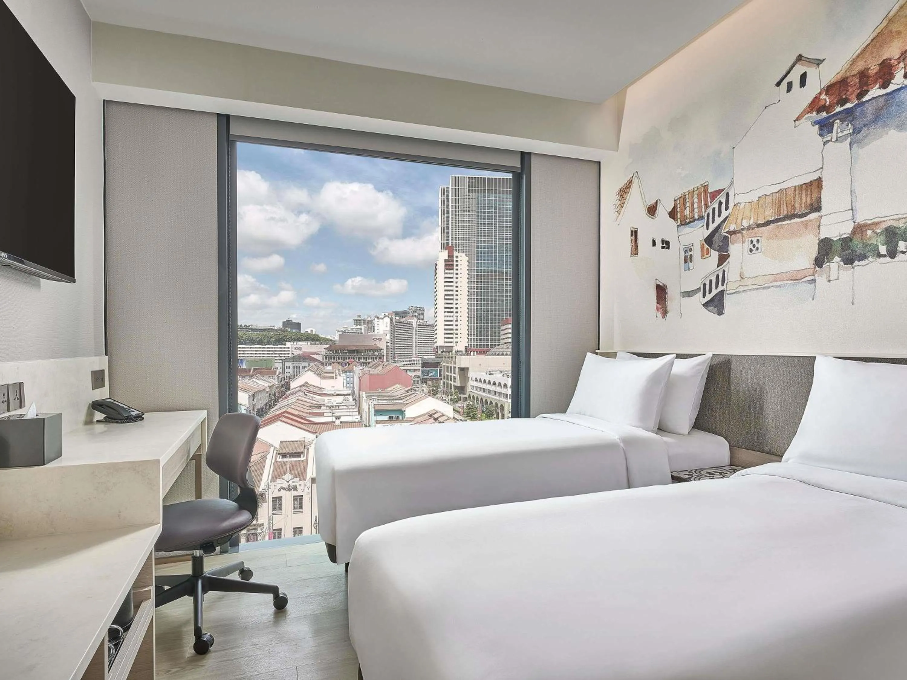Bedroom, Bed in Mercure ICON Singapore City Centre