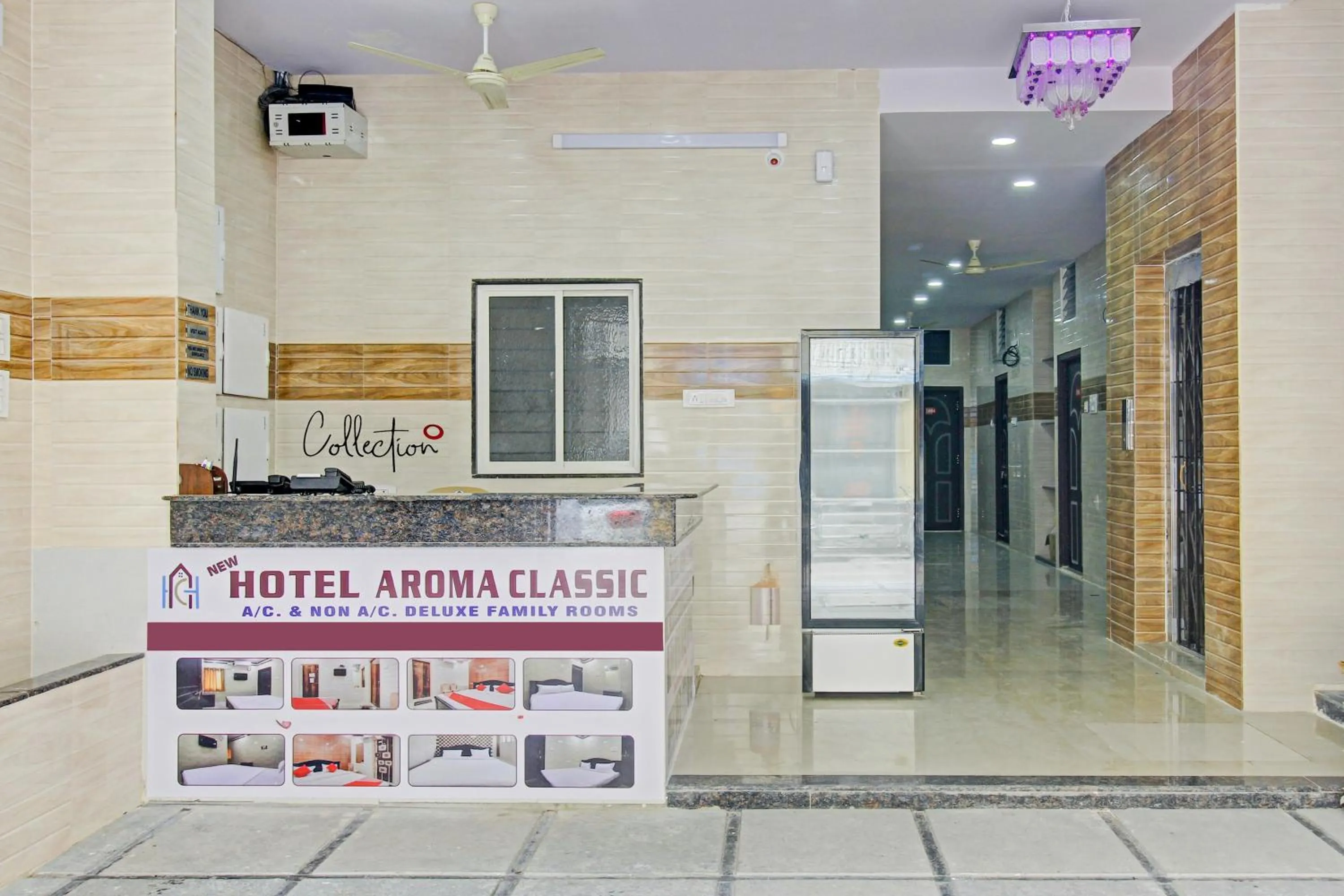 Lobby or reception in Hotel O New Hotel Aroma Classic