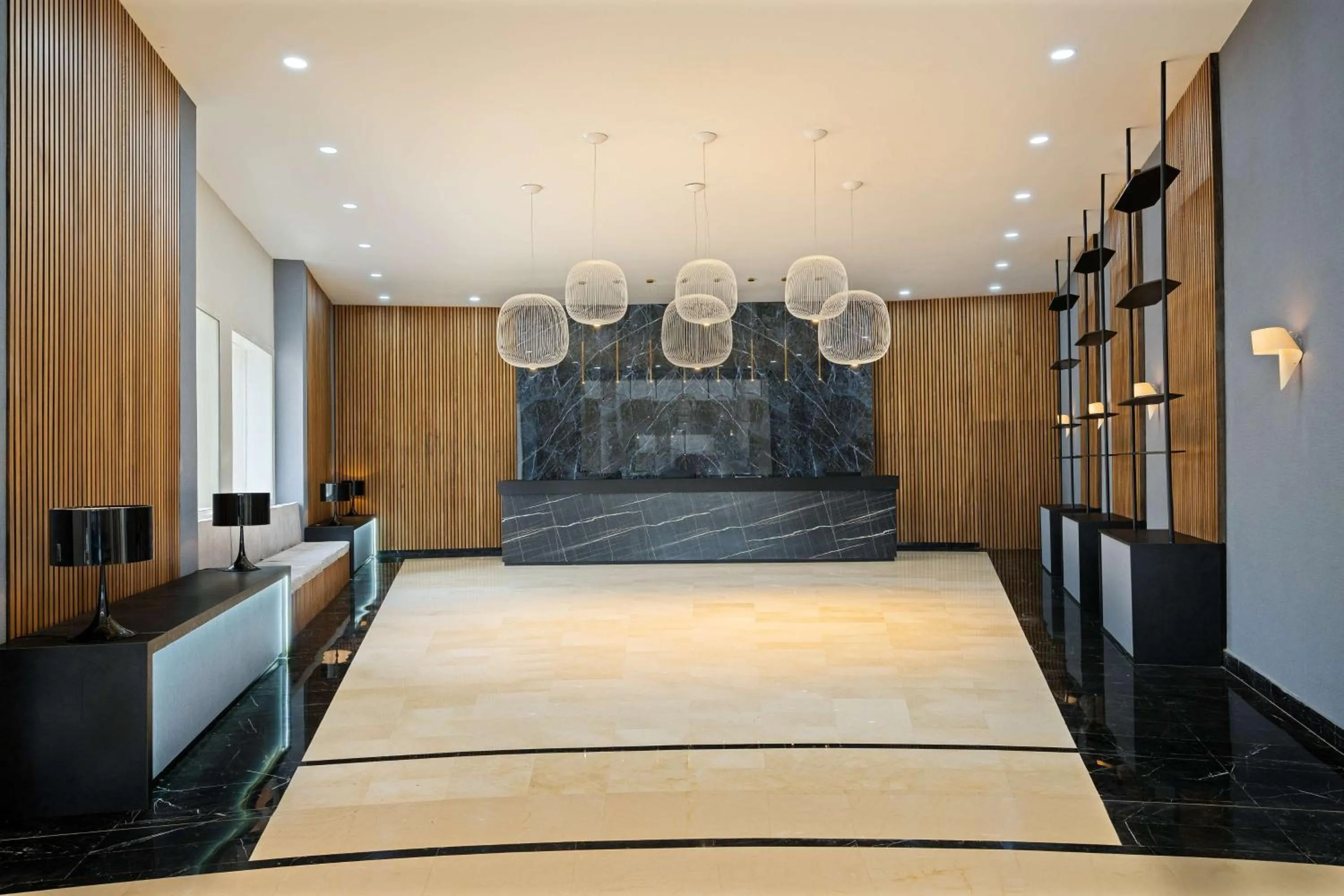 Lobby or reception, Bed in Radisson Blu Residences, Saidia