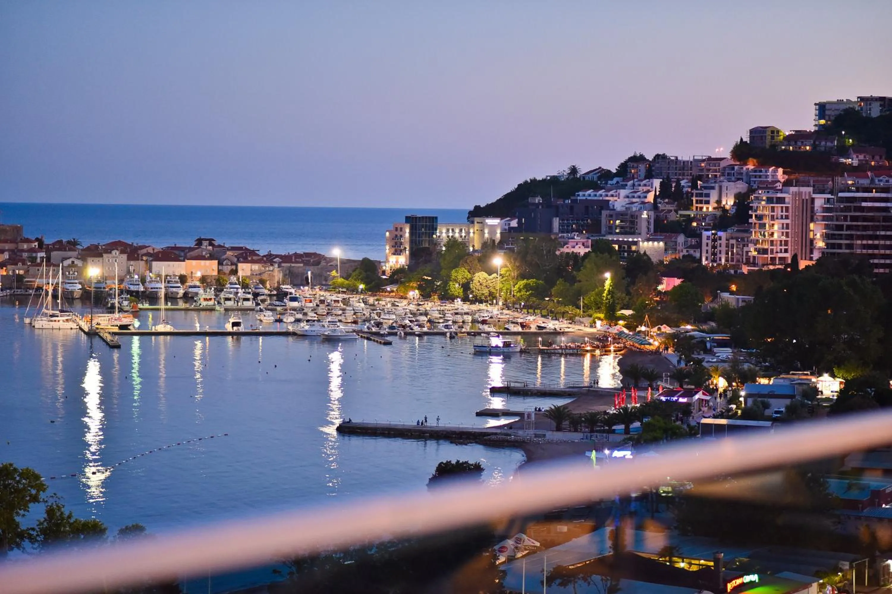 Sea view in Lux Apartments Sunrior