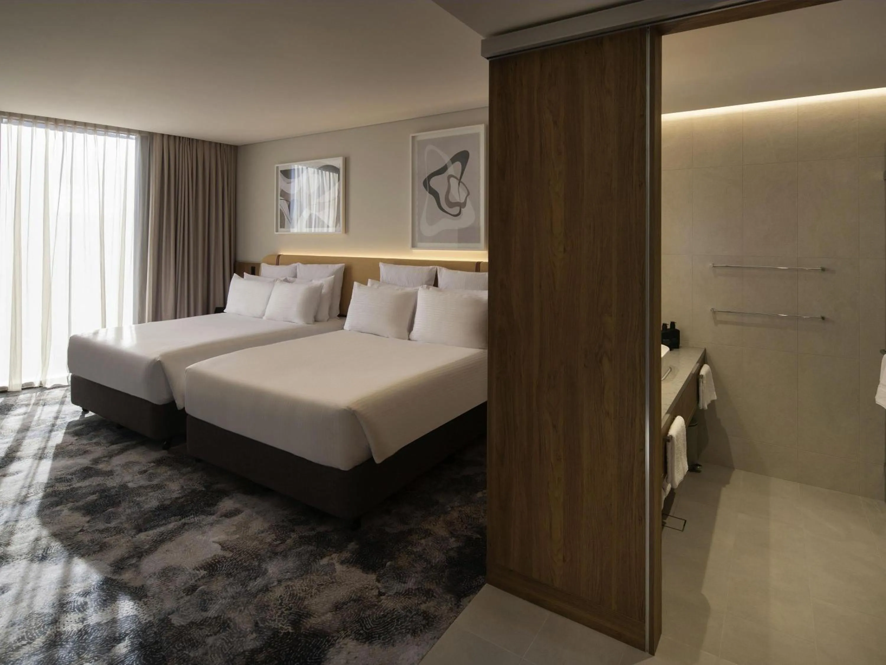 Bedroom, Bed in Pullman Sydney Penrith