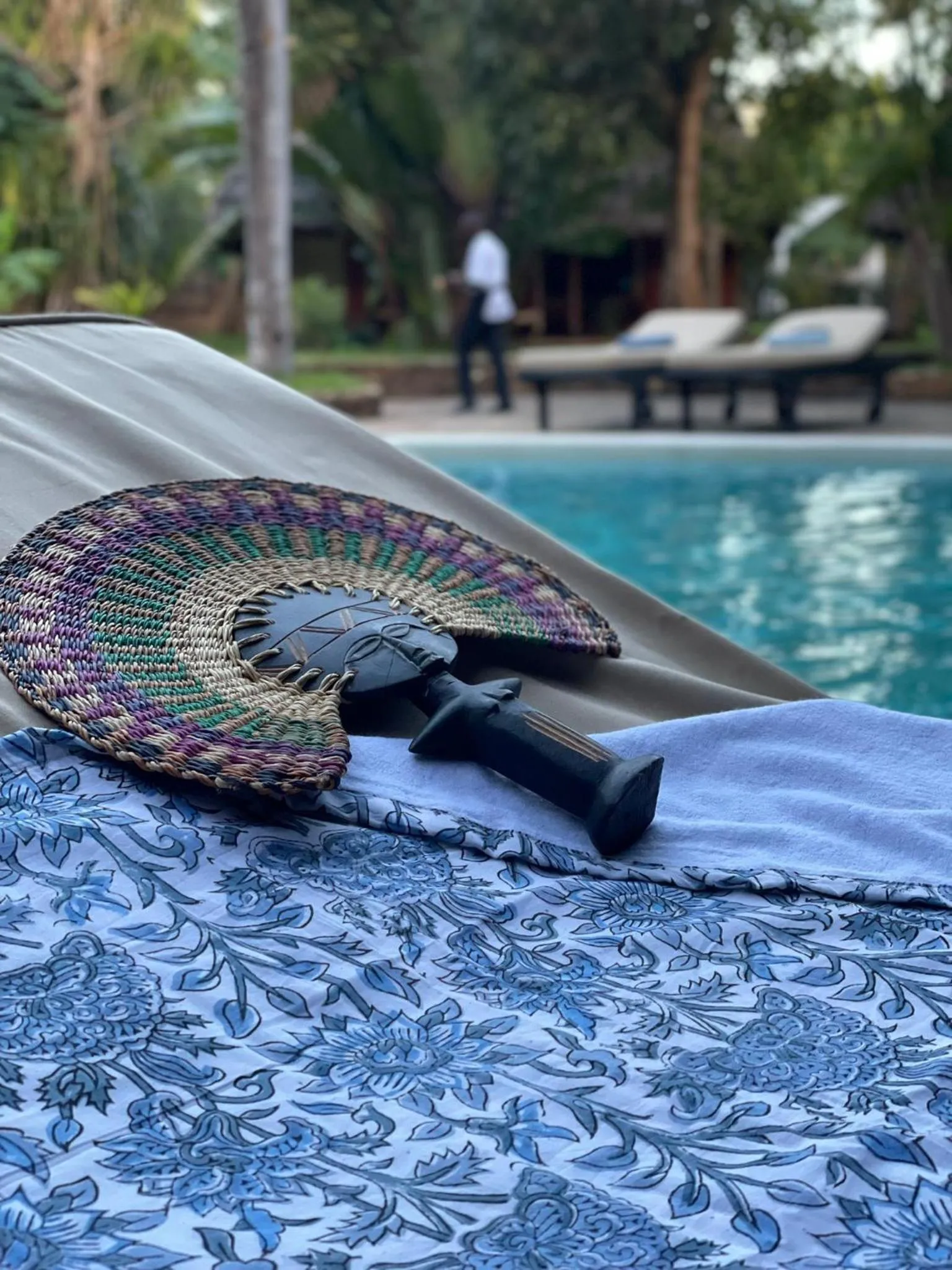 sunbed in Saffron Garden Malindi