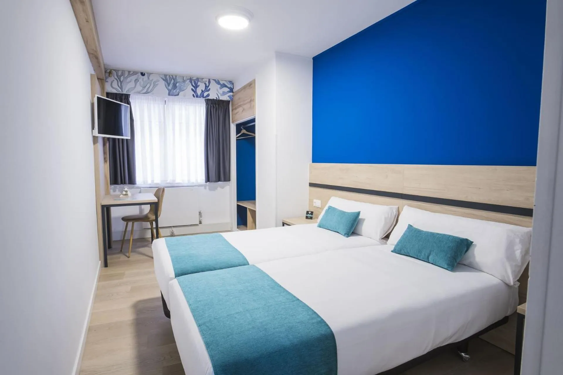 Bed in Hotel Alda Coruñamar