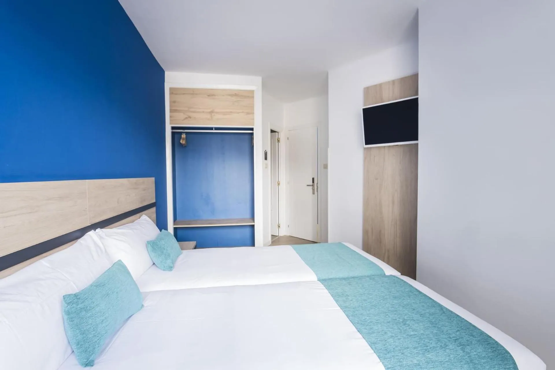 Bed in Hotel Alda Coruñamar