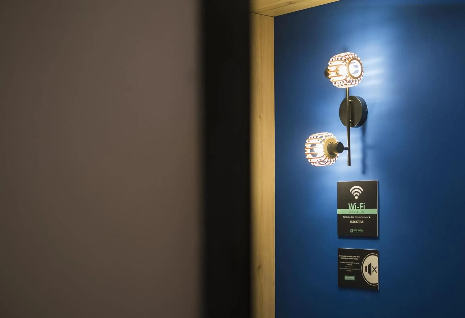 Decorative detail in Hotel Alda Coruñamar