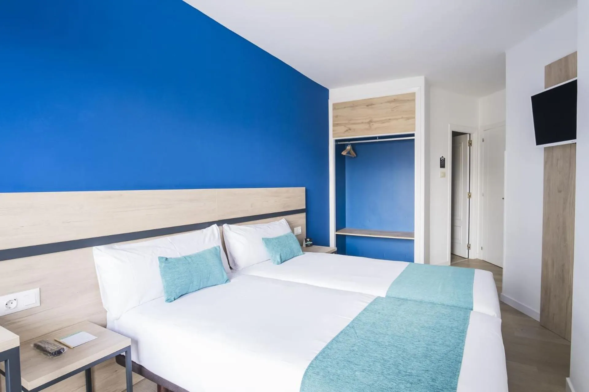 Bed in Hotel Alda Coruñamar