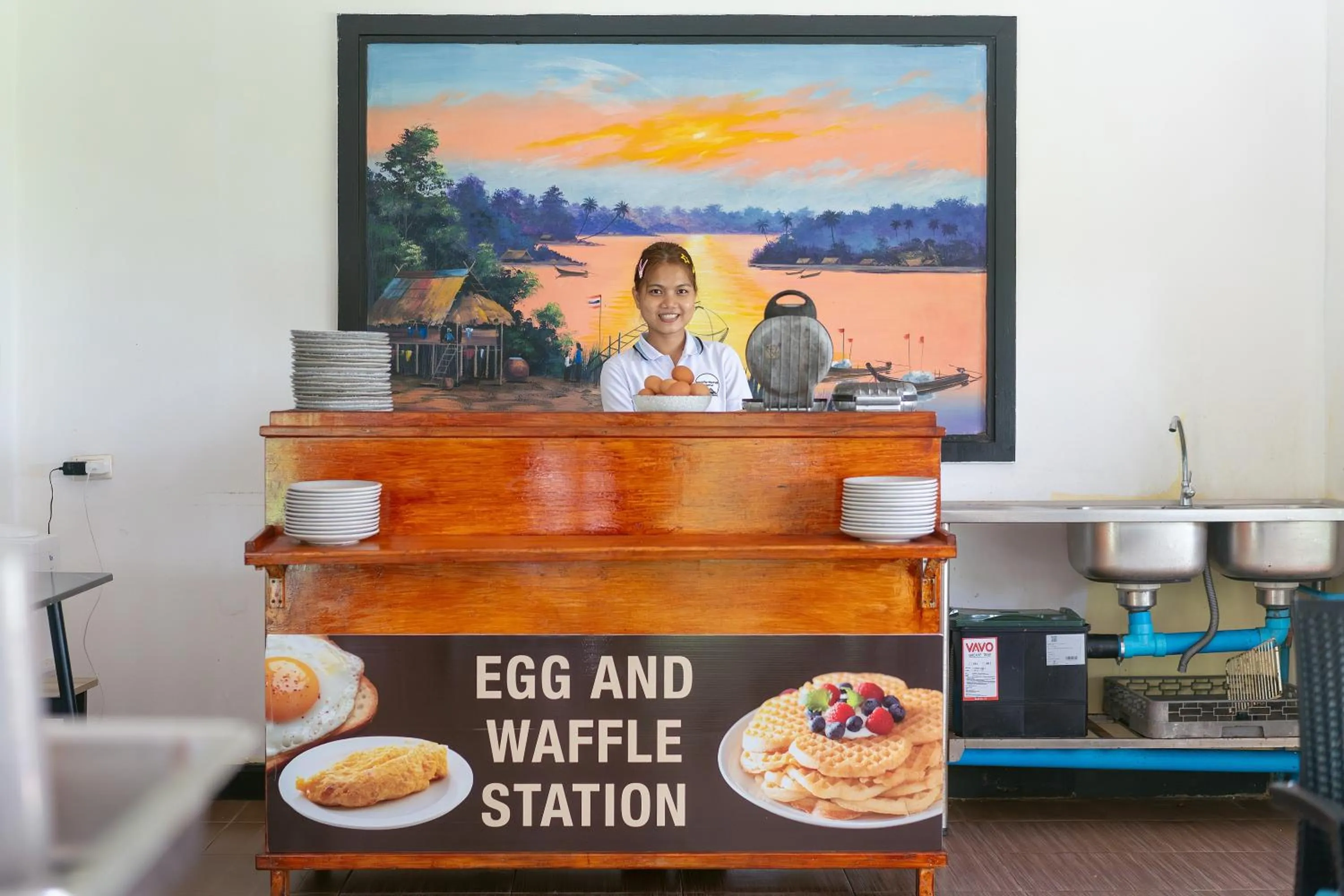 People in Oceanview Bungalows by EAT