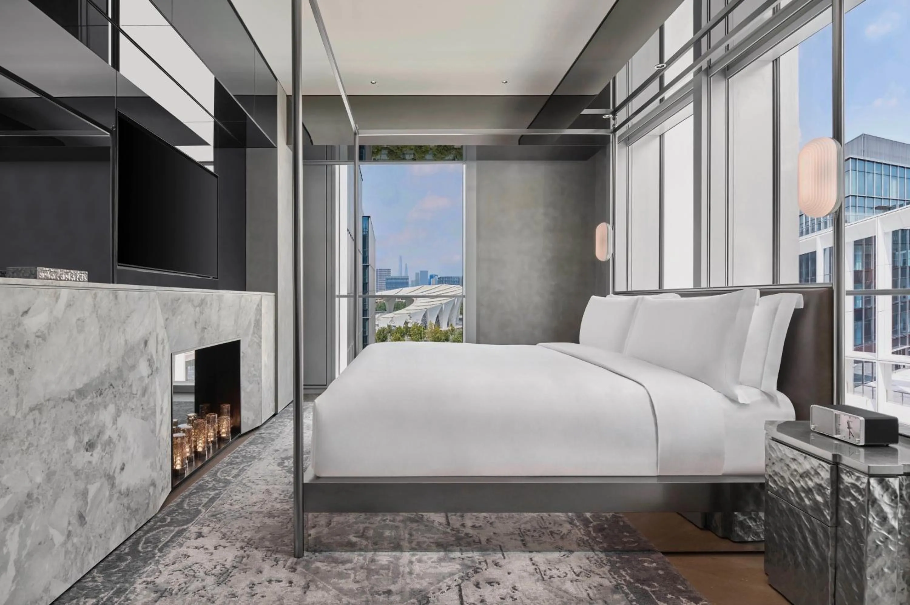 Bedroom, Bed in Kimpton Qiantan Shanghai by IHG