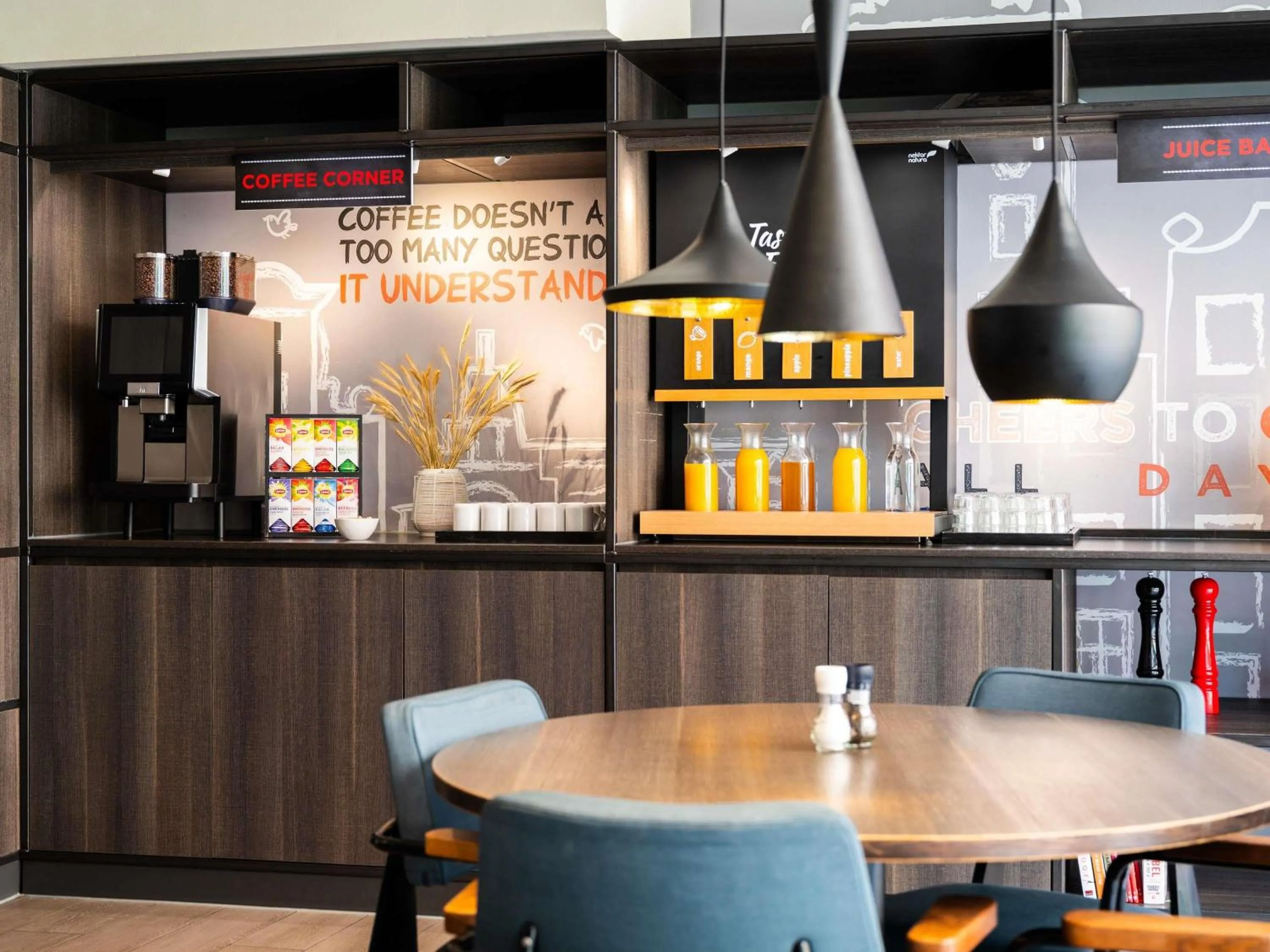 Breakfast in ibis Amsterdam Centre Stopera