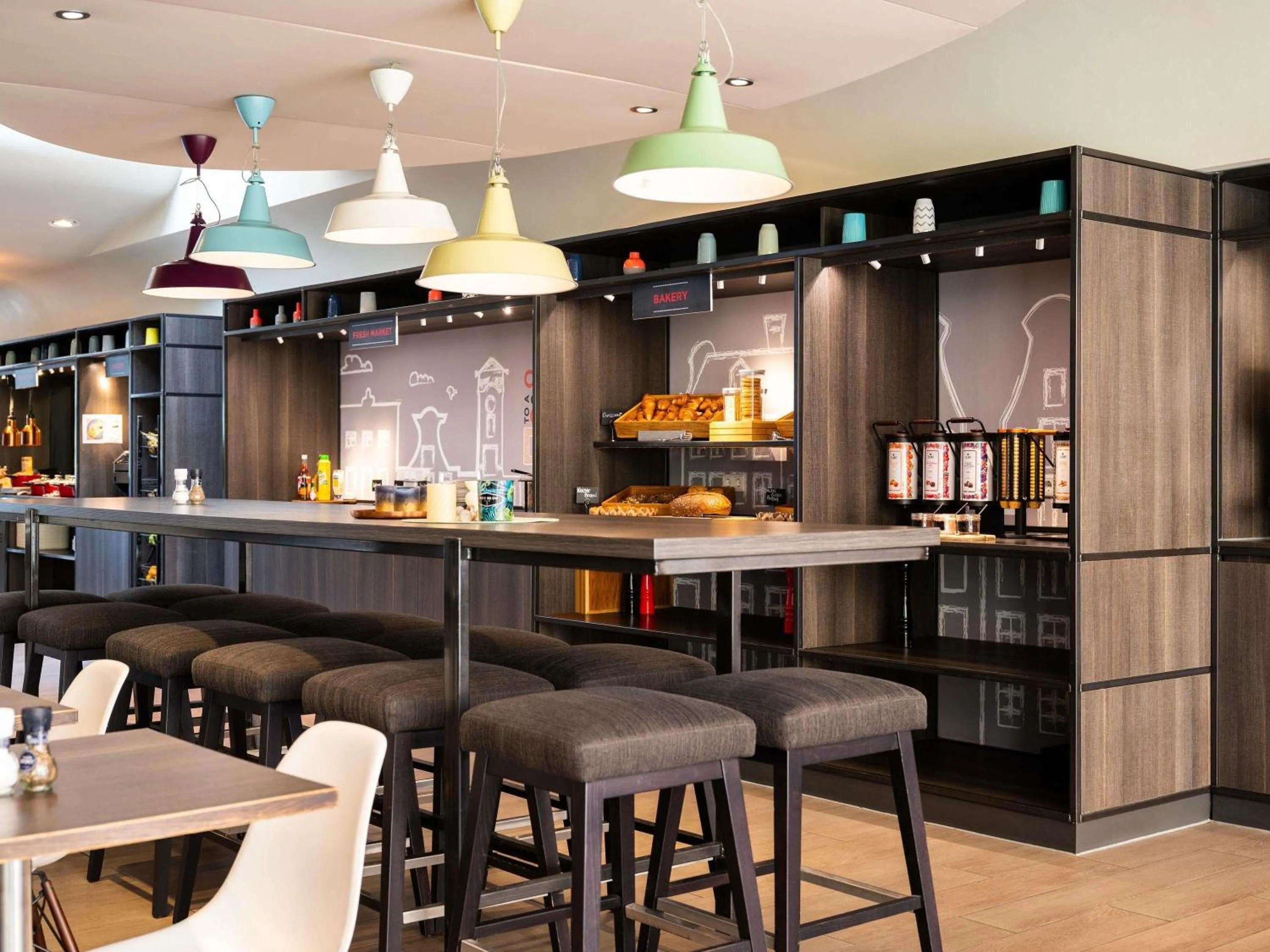 Breakfast in ibis Amsterdam Centre Stopera