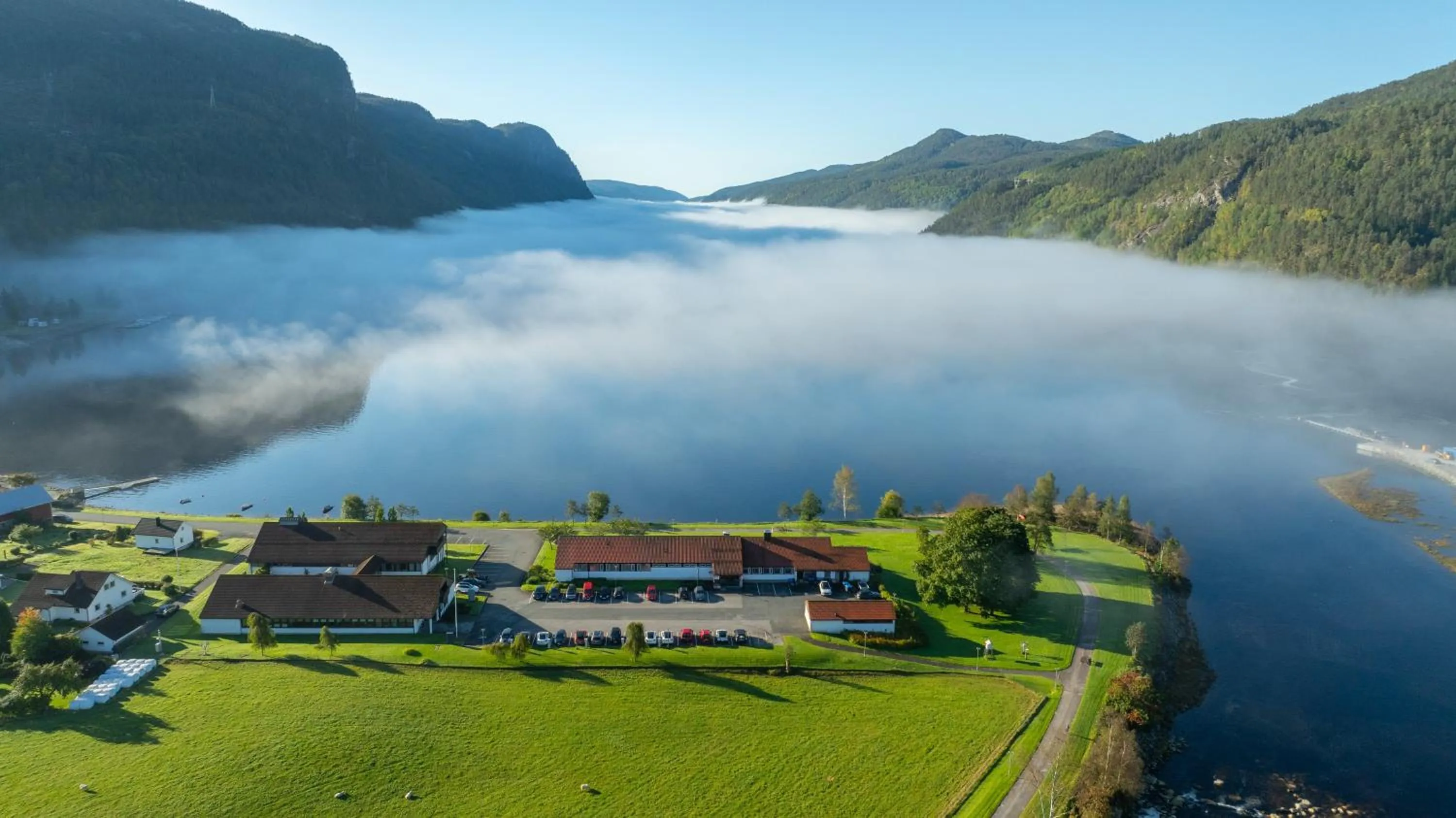 Natural landscape in Sirdalsvatnet Hotel in Sirdal