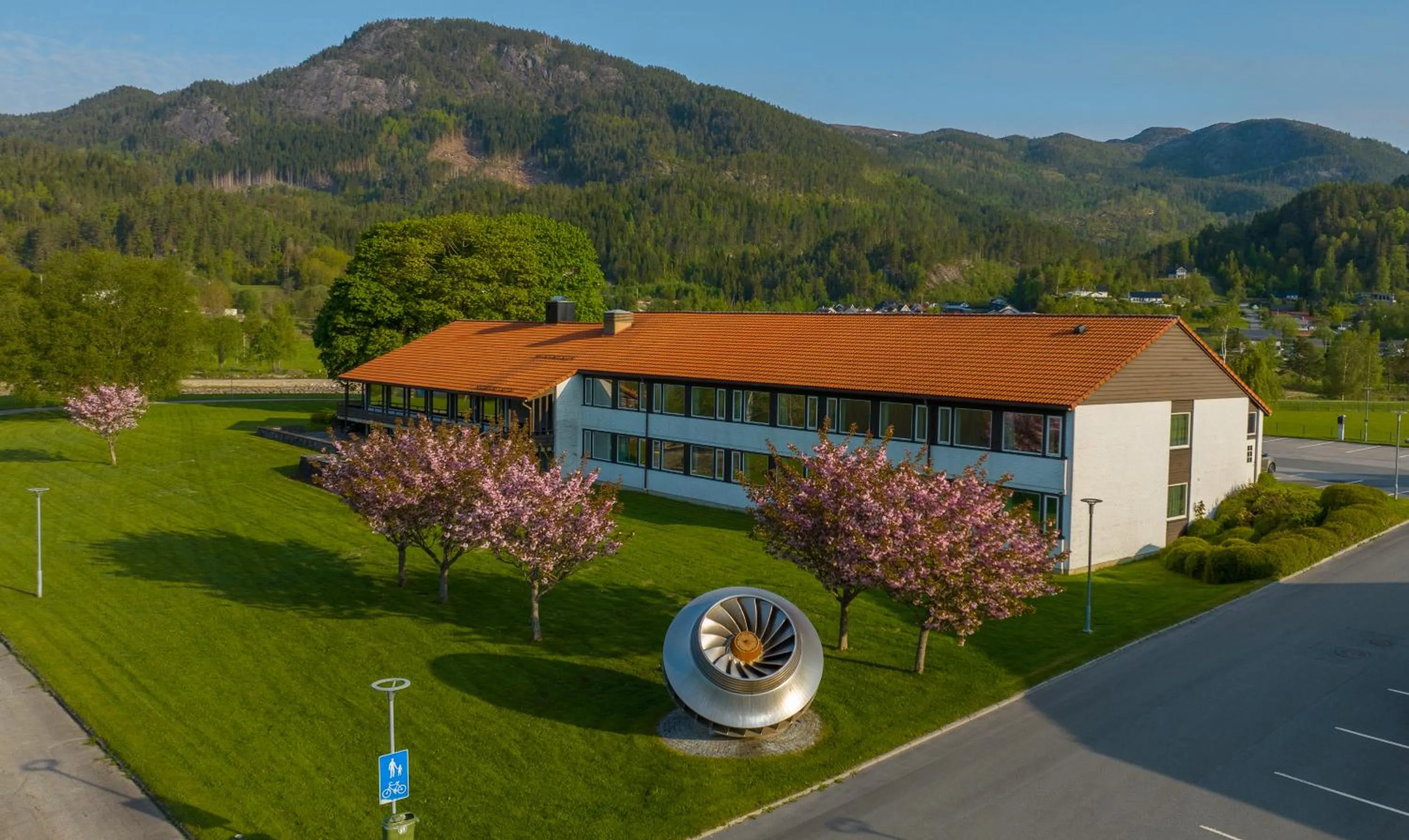 Garden view in Sirdalsvatnet Hotel in Sirdal
