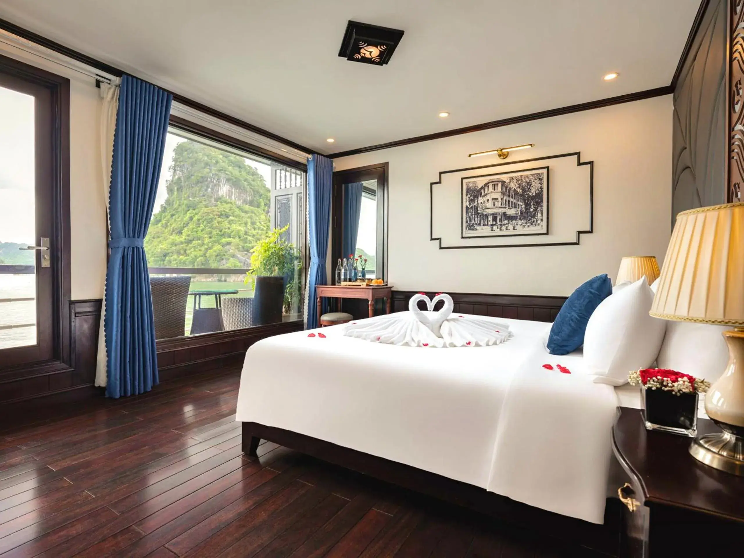 King Suite with Balcony - single occupancy in Le Journey Elegance Cruise King Suite with Balcony - single occupancy in Le Journey Elegance Cruise