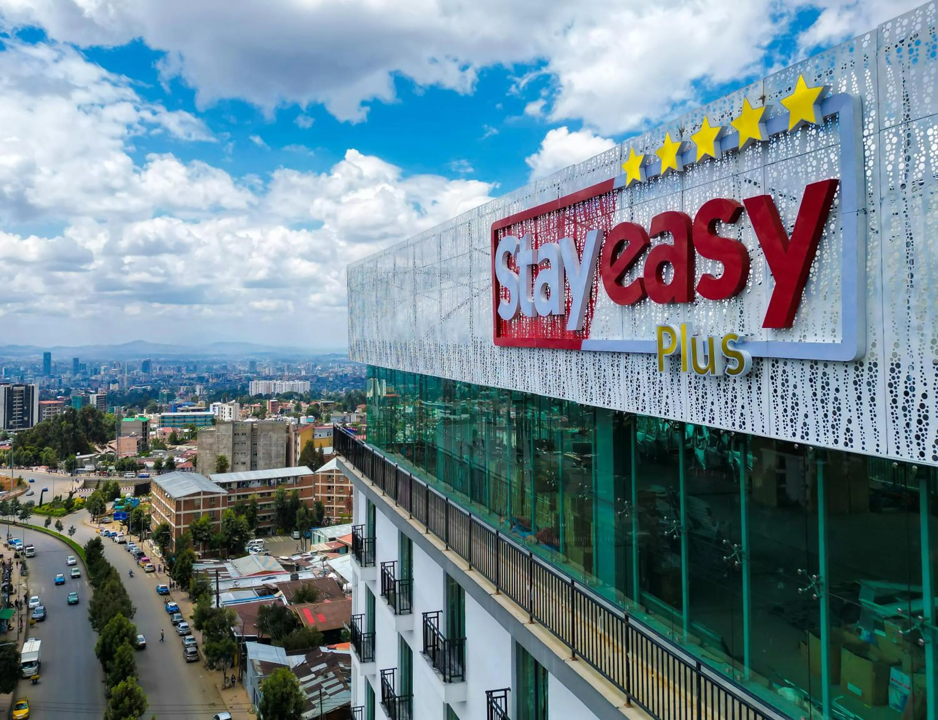 Property building in Stay Easy Plus Hotel