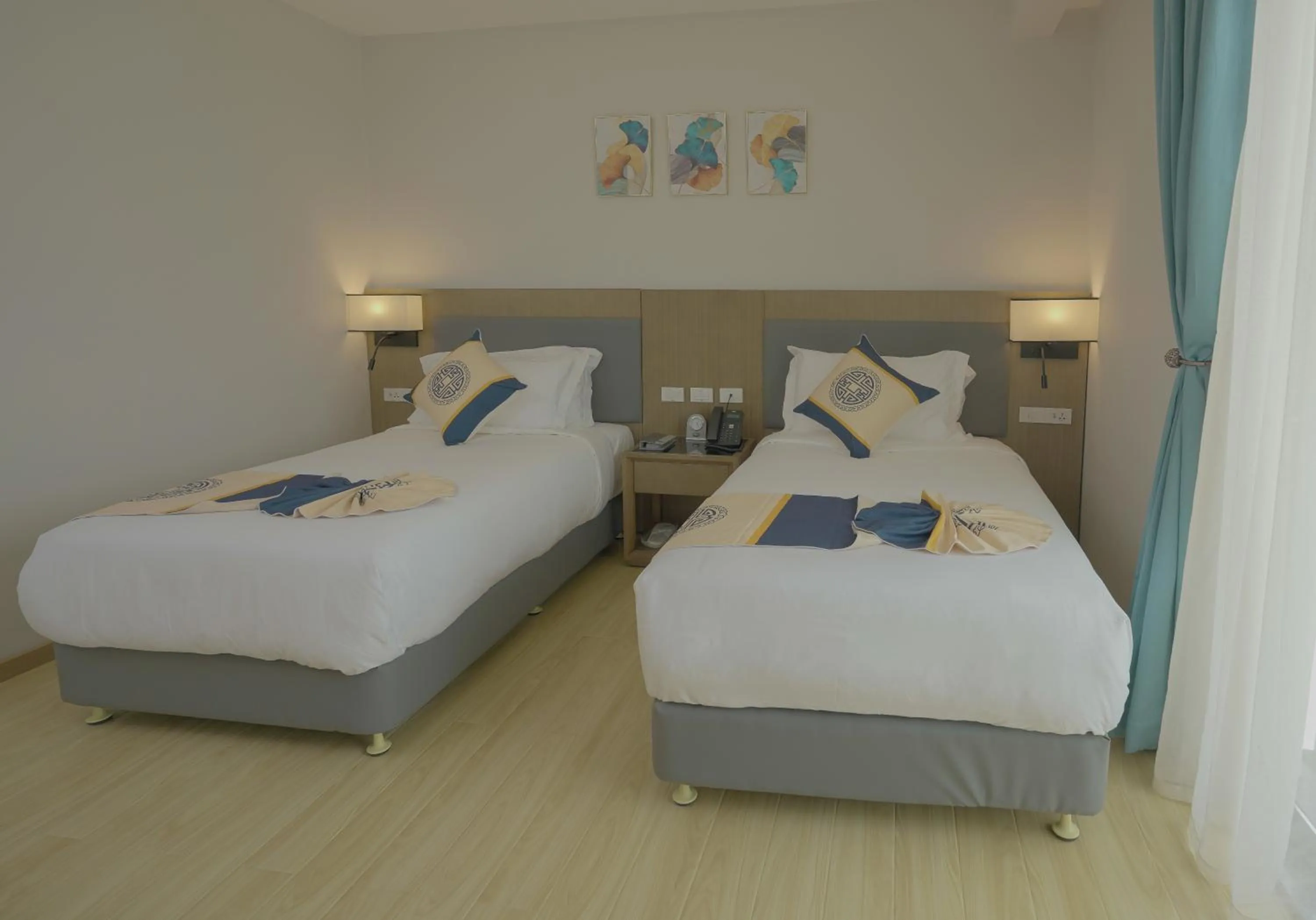 Bed in Stay Easy Plus Hotel