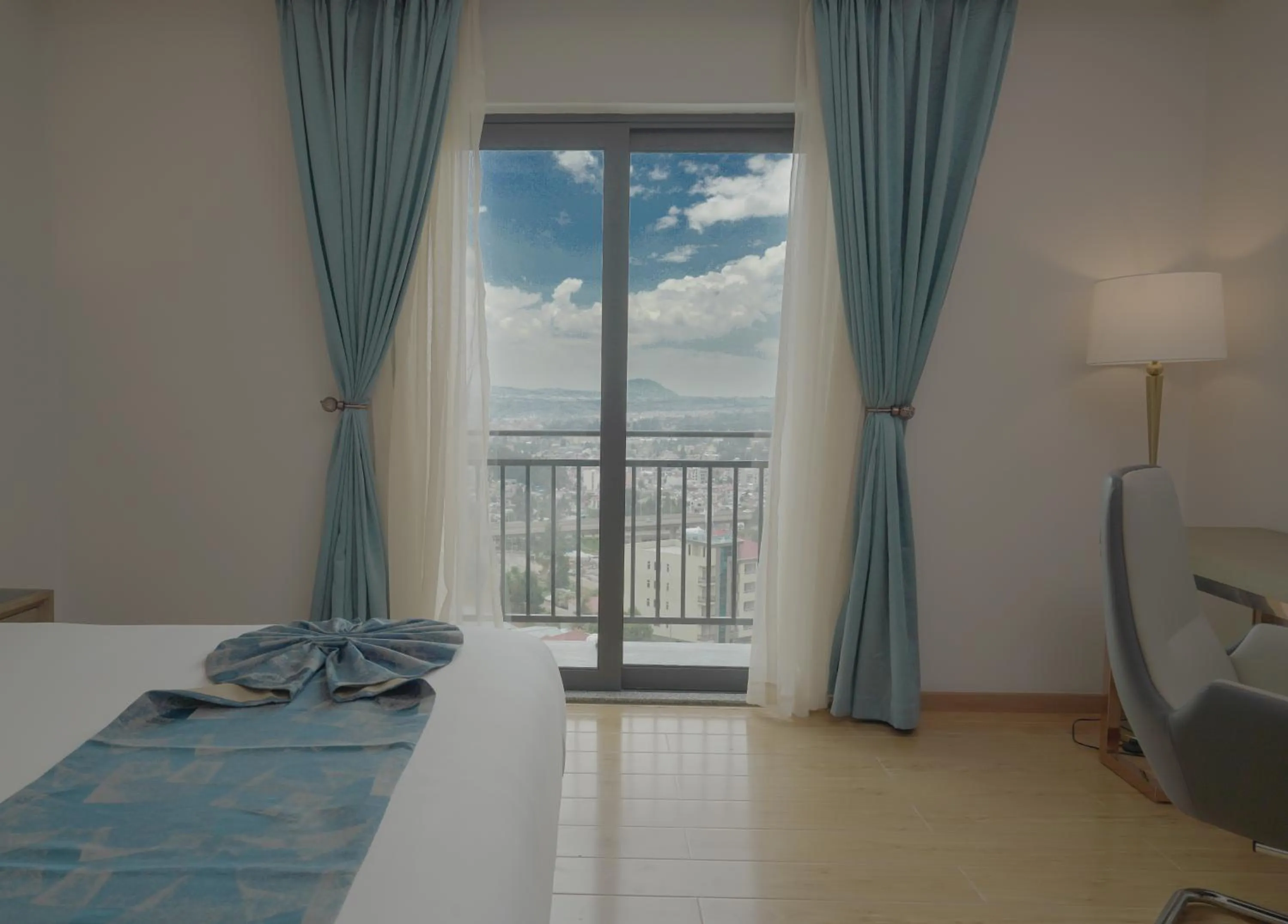 View (from property/room), Bed in Stay Easy Plus Hotel