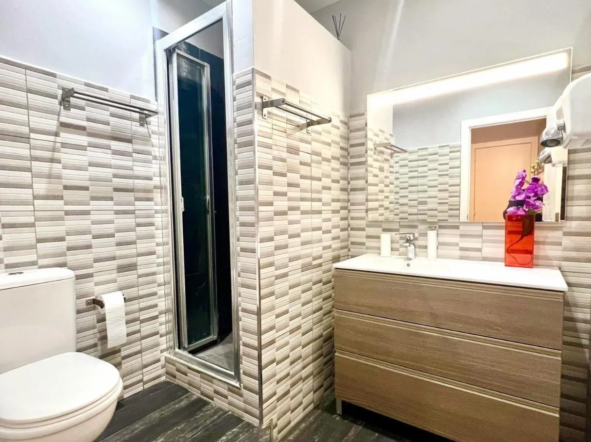 Shower in Luxury Central Apartment