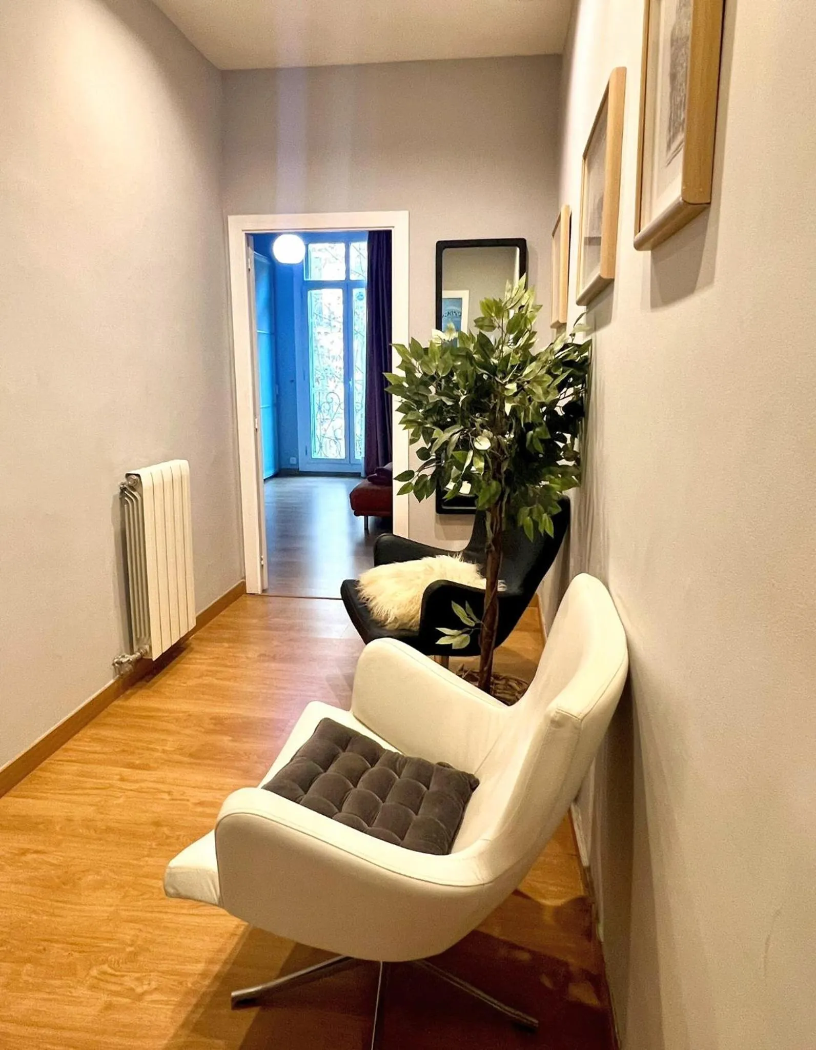 Seating area in Luxury Central Apartment
