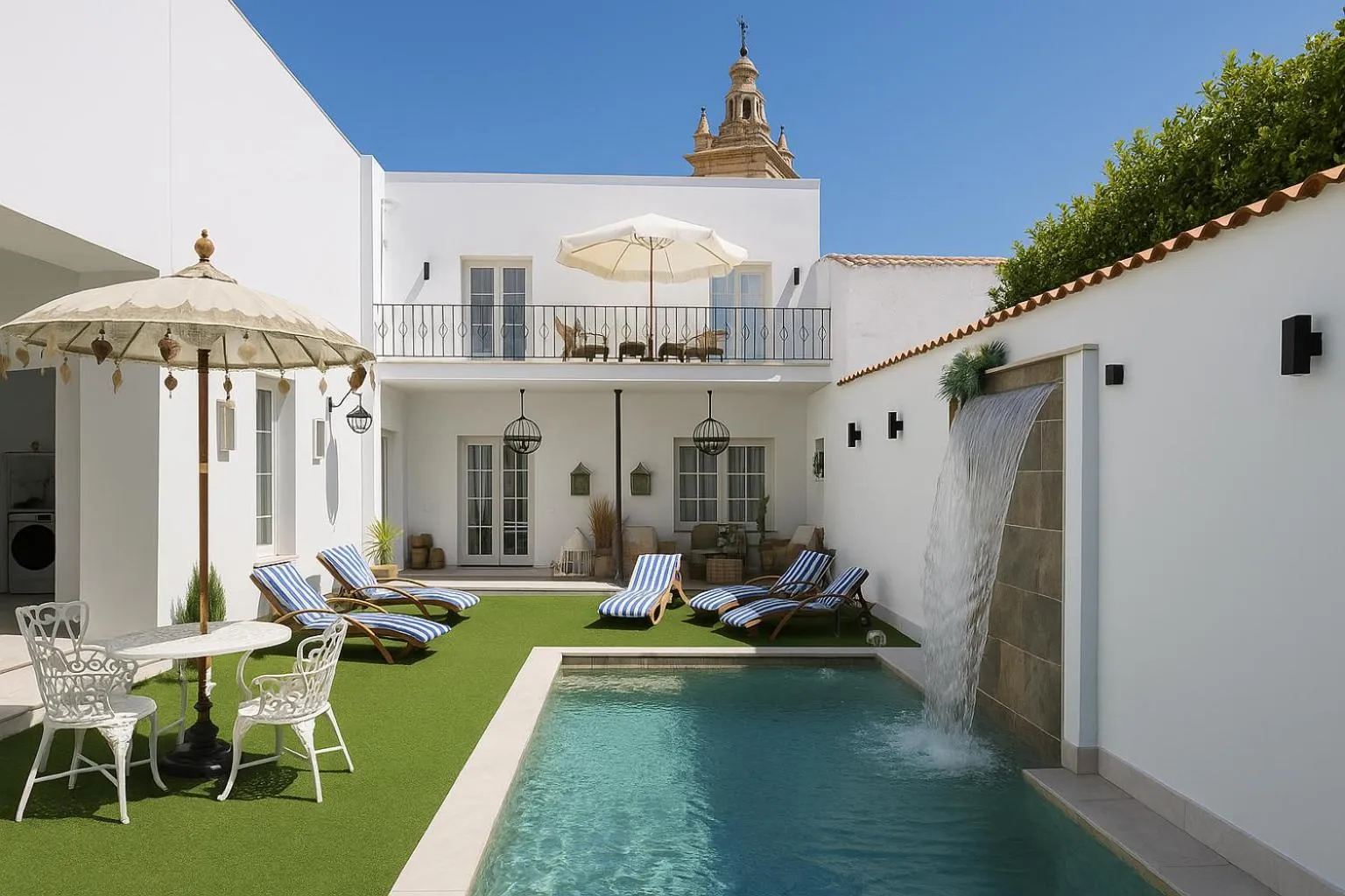 Swimming pool in Hotel Boutique iulia 5 Estrellas