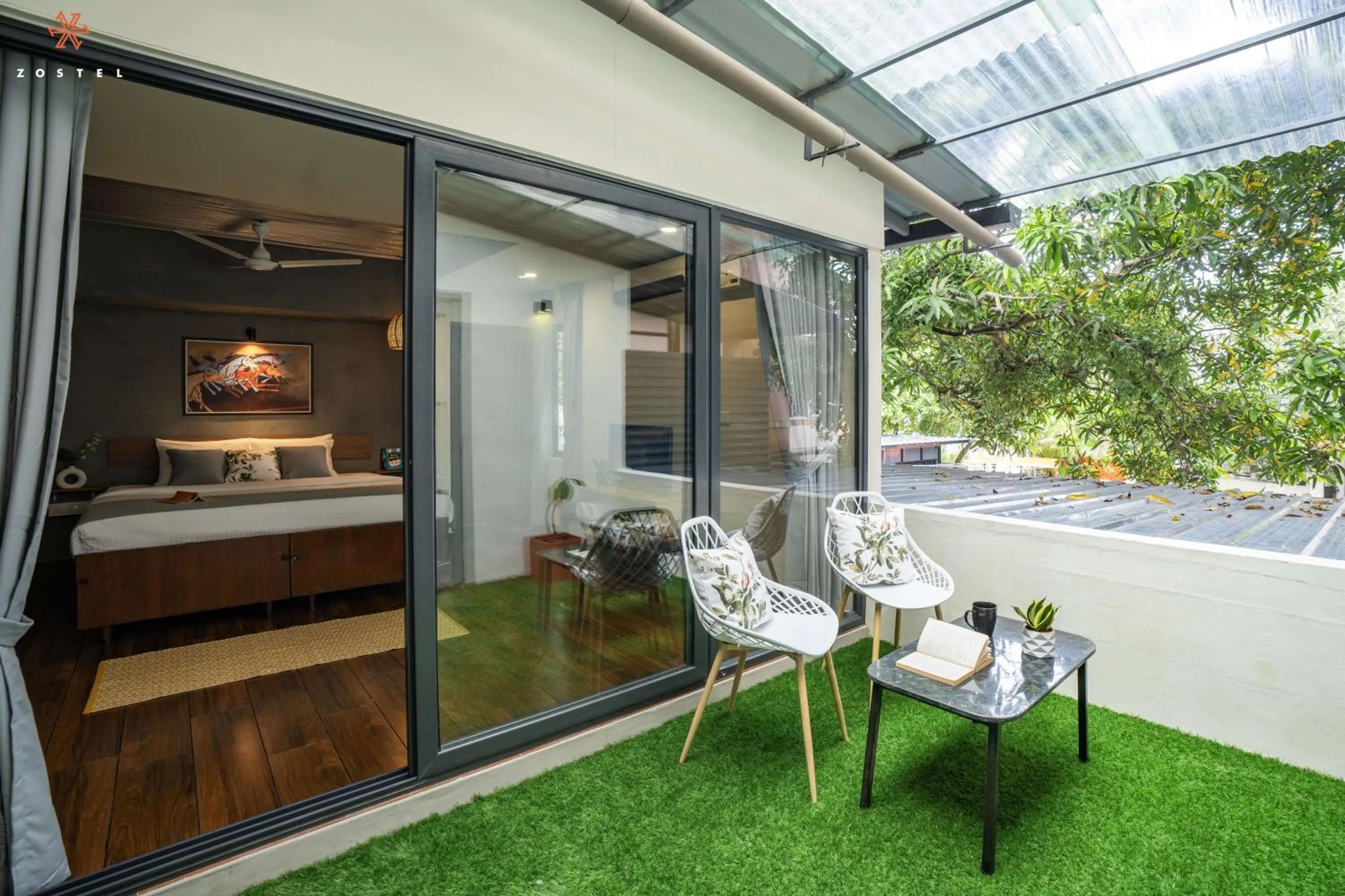 Balcony/Terrace in Zostel Kochi (Ernakulam)