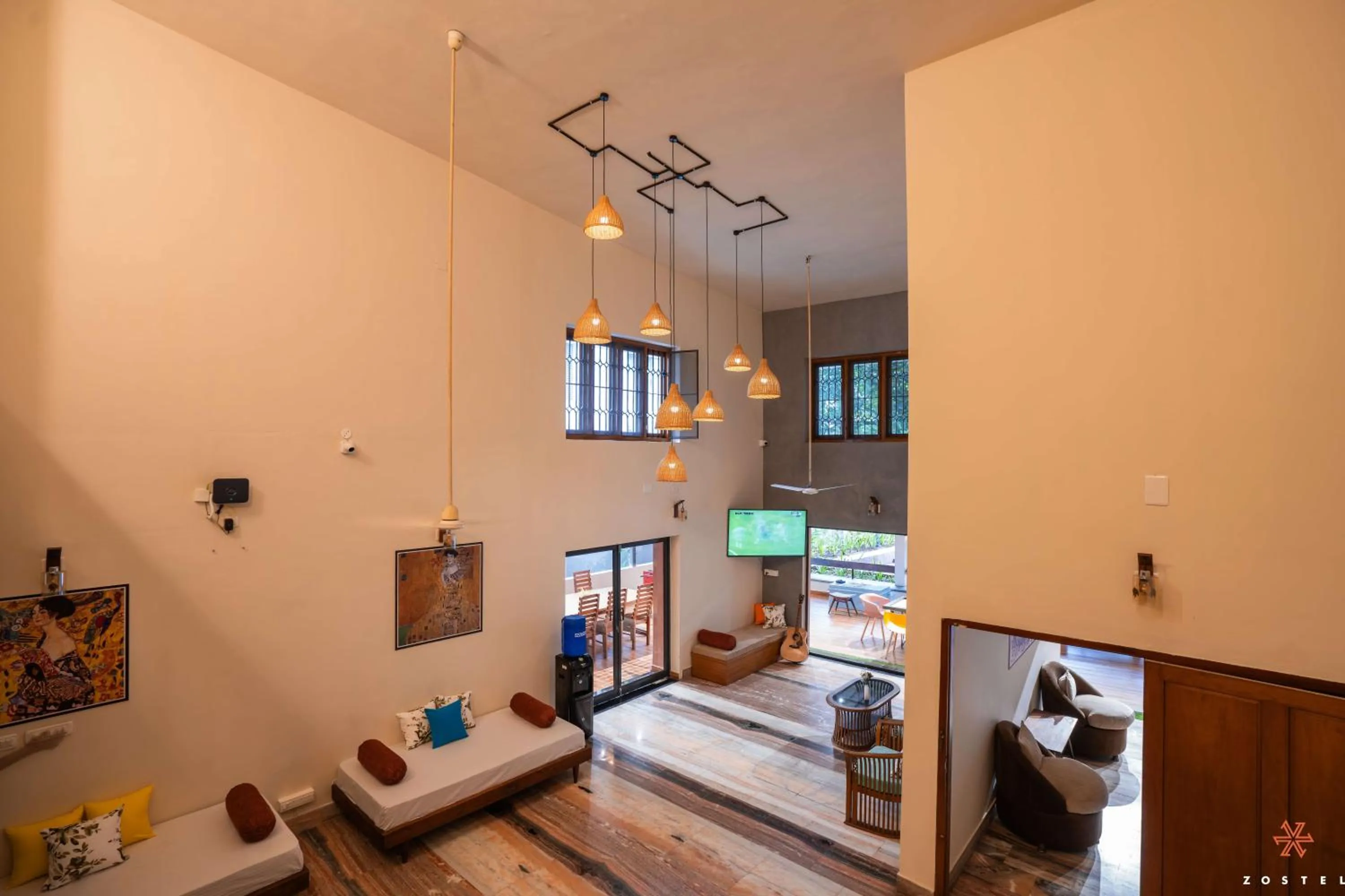 Living room in Zostel Kochi (Ernakulam)