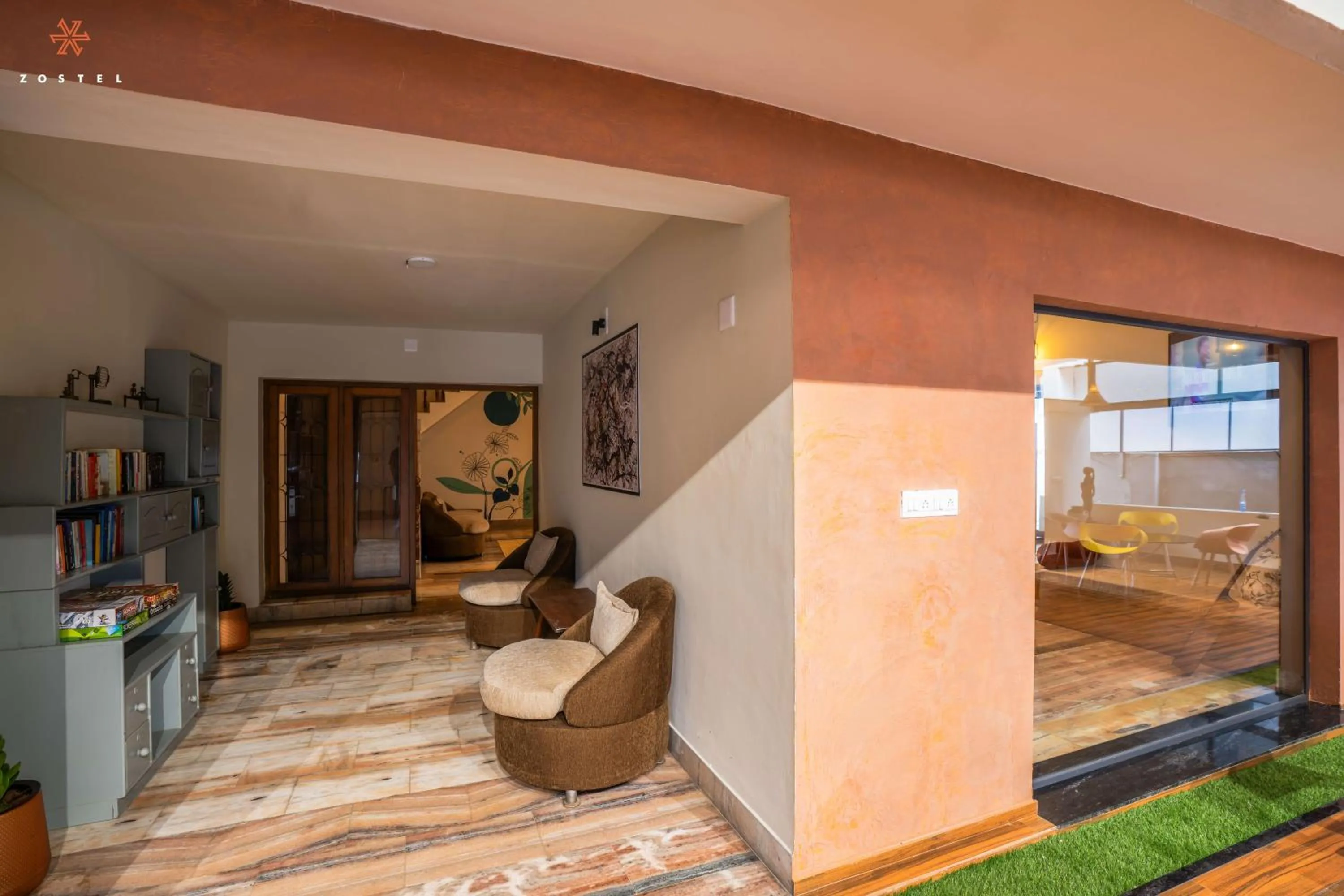 Living room in Zostel Kochi (Ernakulam)