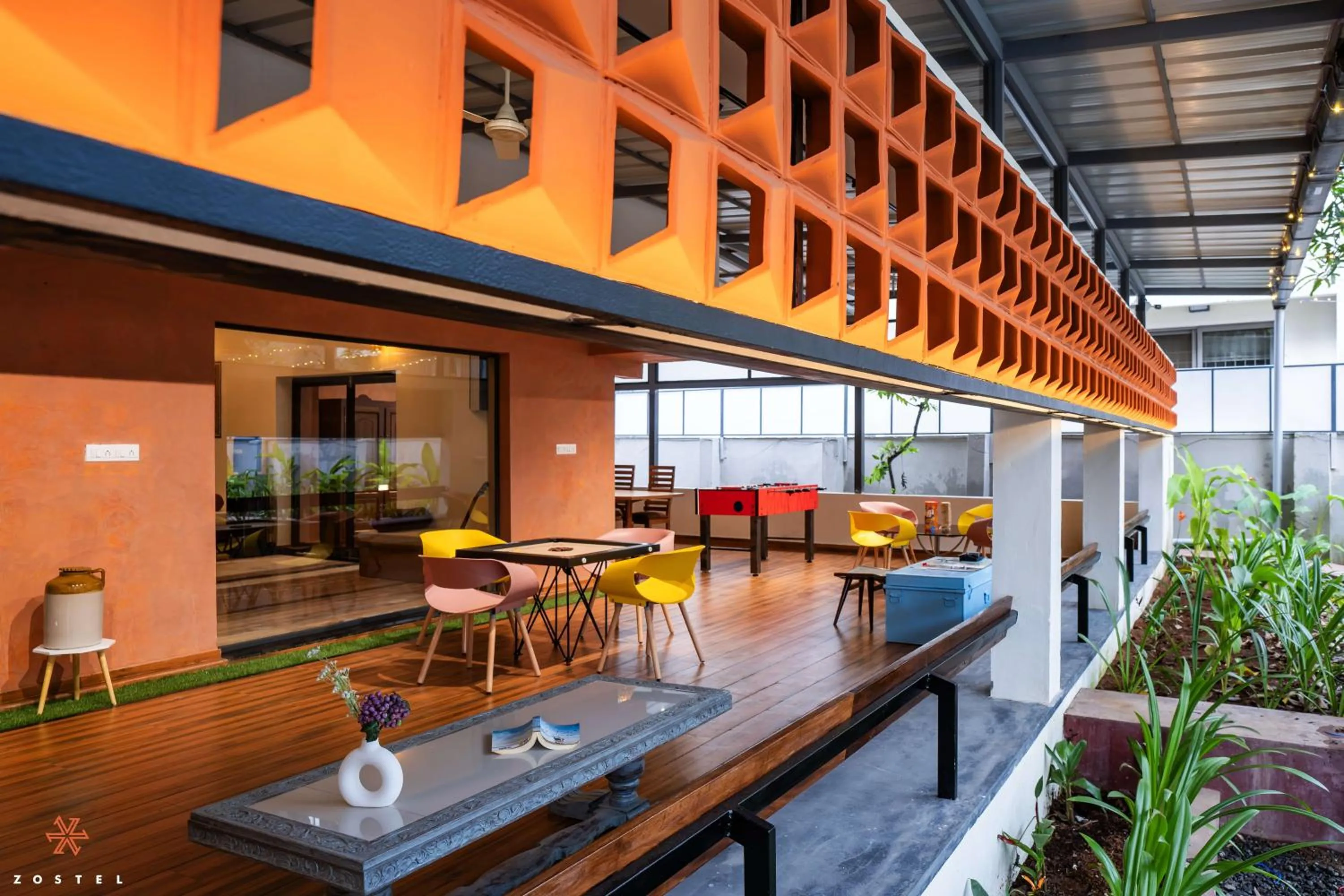 Living room in Zostel Kochi (Ernakulam)