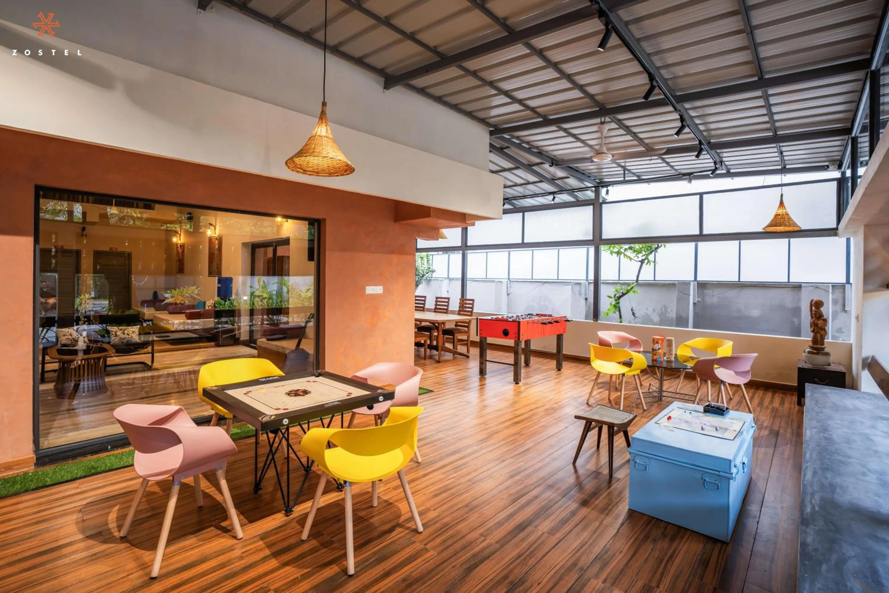 Living room in Zostel Kochi (Ernakulam)