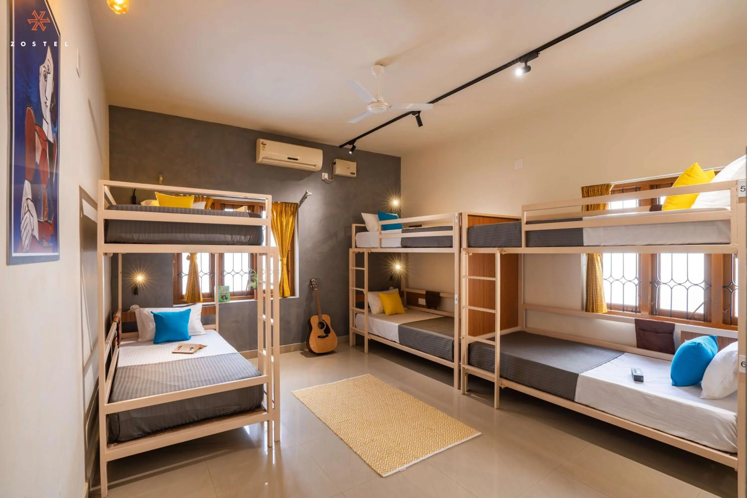 Bed in Zostel Kochi (Ernakulam)
