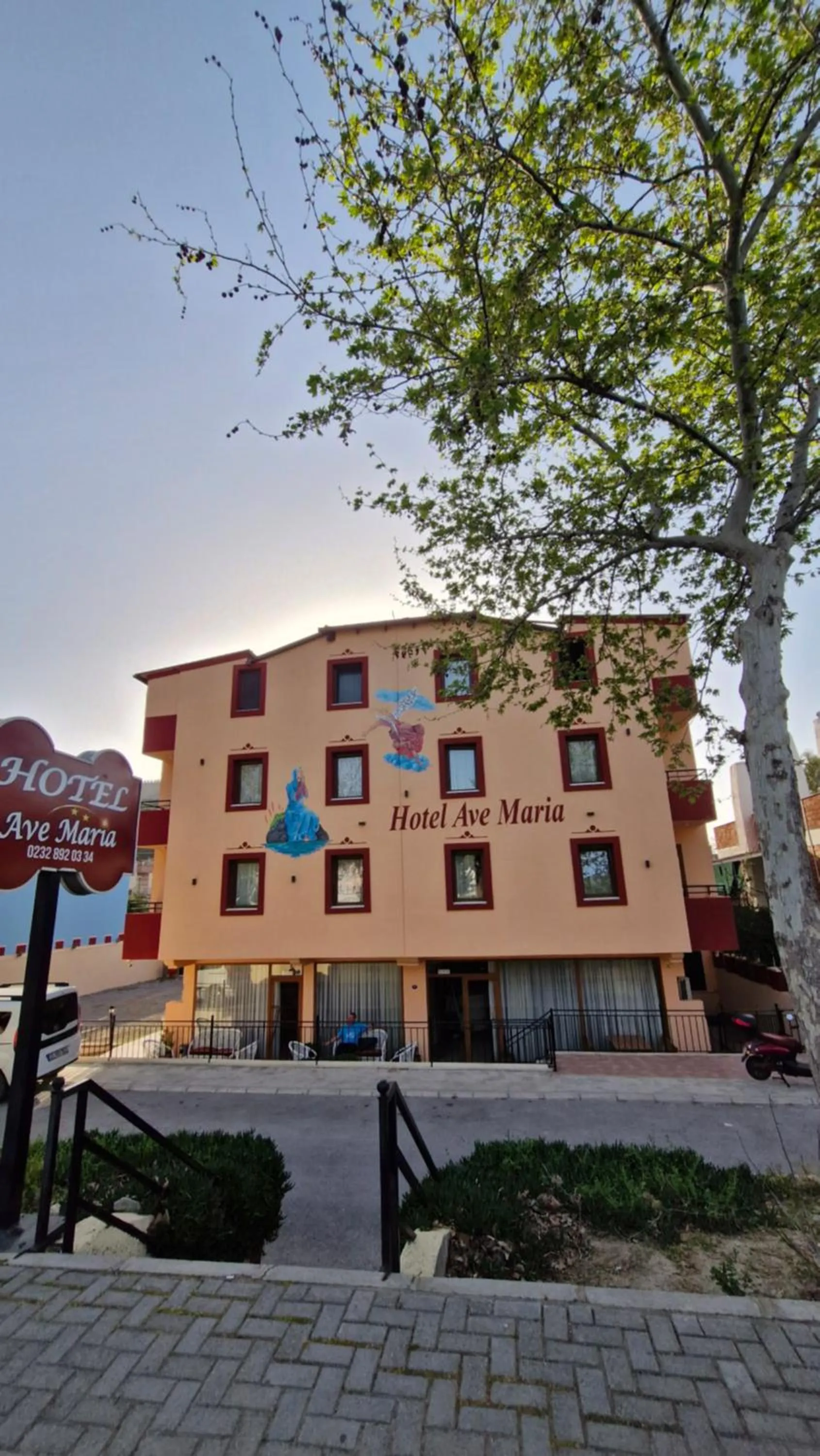 Property building in Hotel Ave Maria