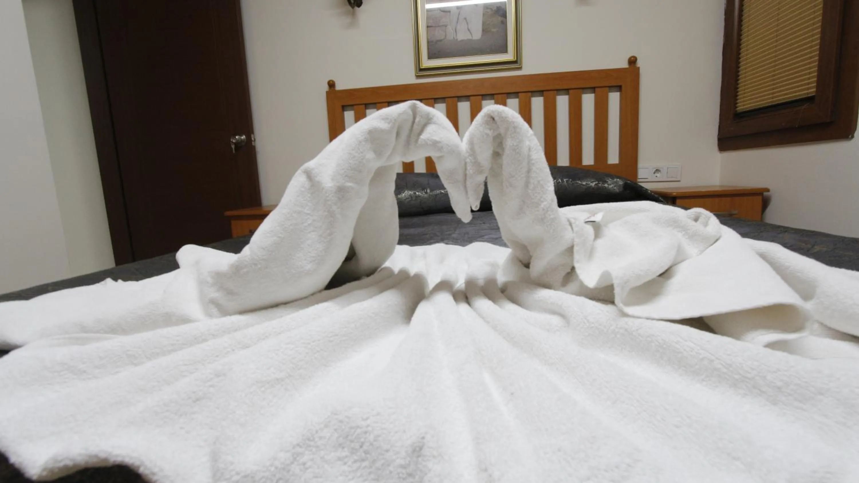 Bed in Hotel Ave Maria